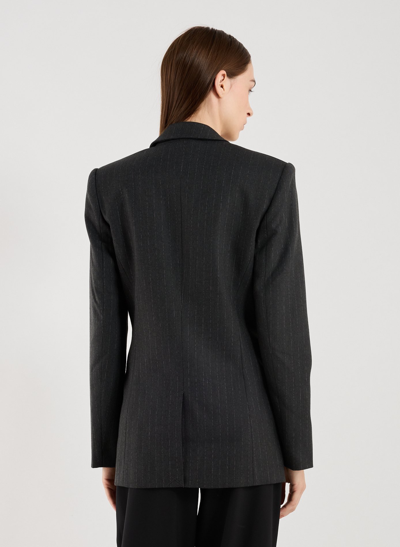 Blazer à rayures CHRISTOPHER ESBER Gris