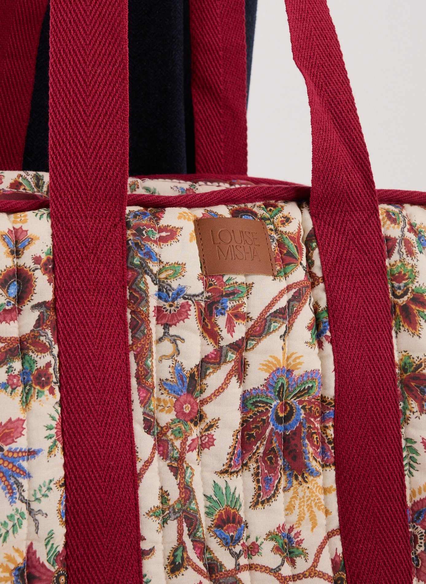 Sac week end Lilio en coton LOUISE MISHA Multicolore