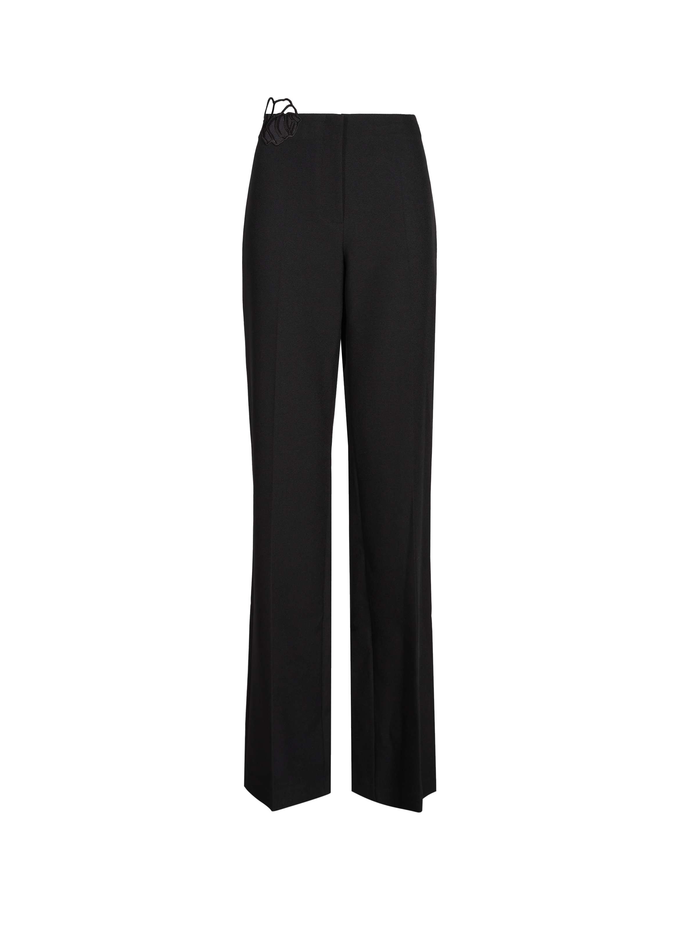 Pantalon droit  BLUMARINE Noir