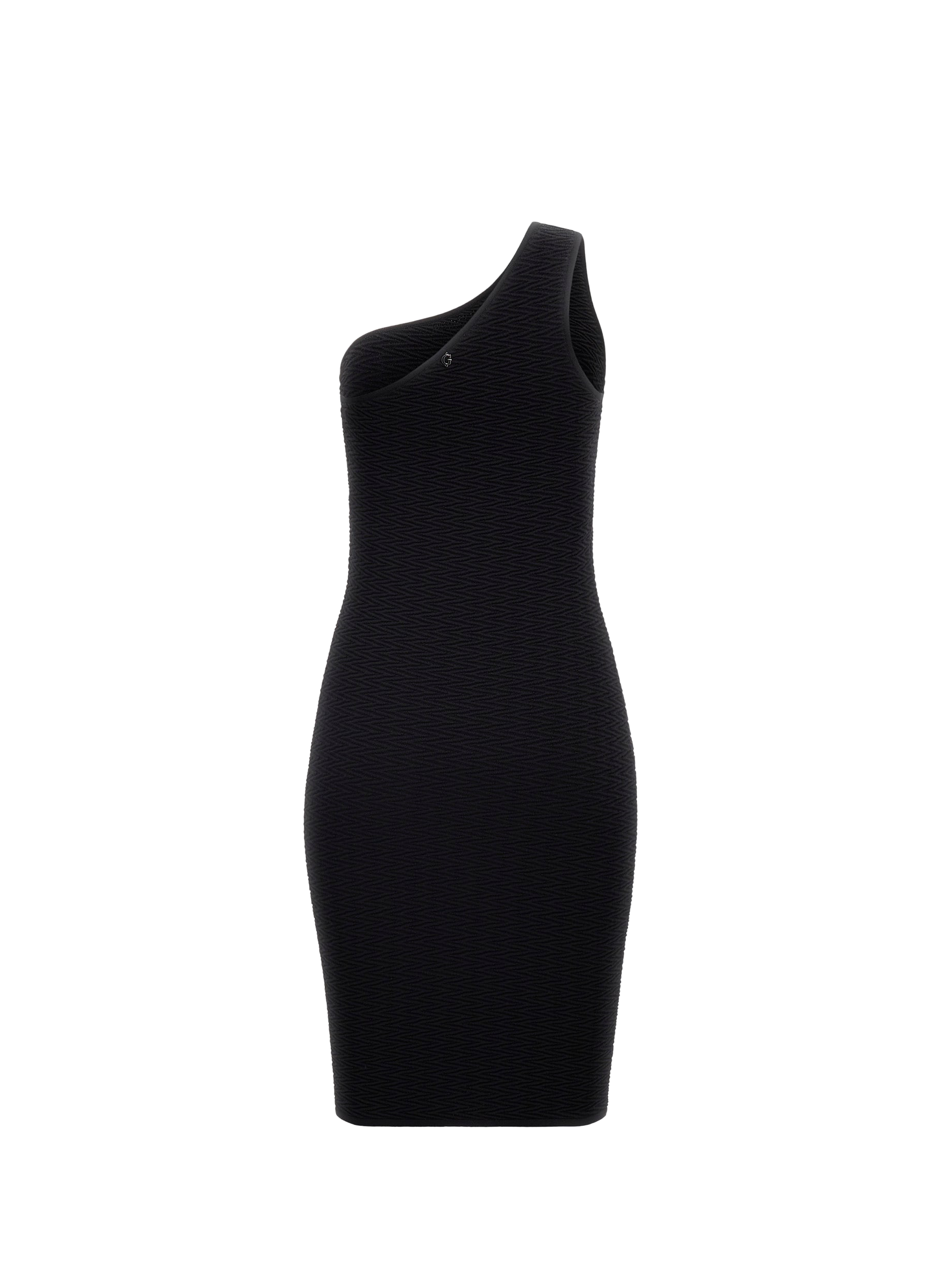 GUESS Knitted skater dress Black