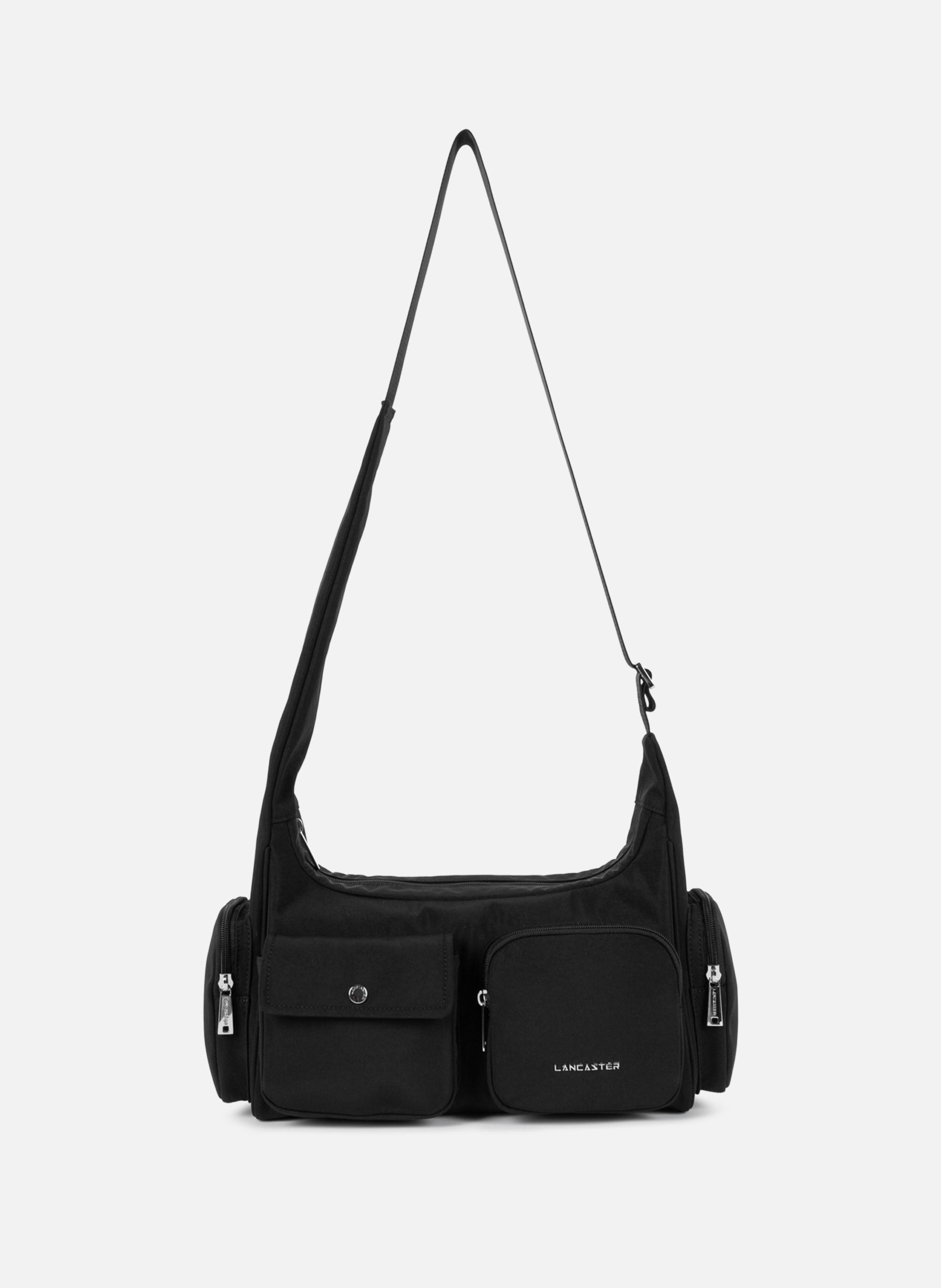 LANCASTER Sac besace - basic pocket Noir