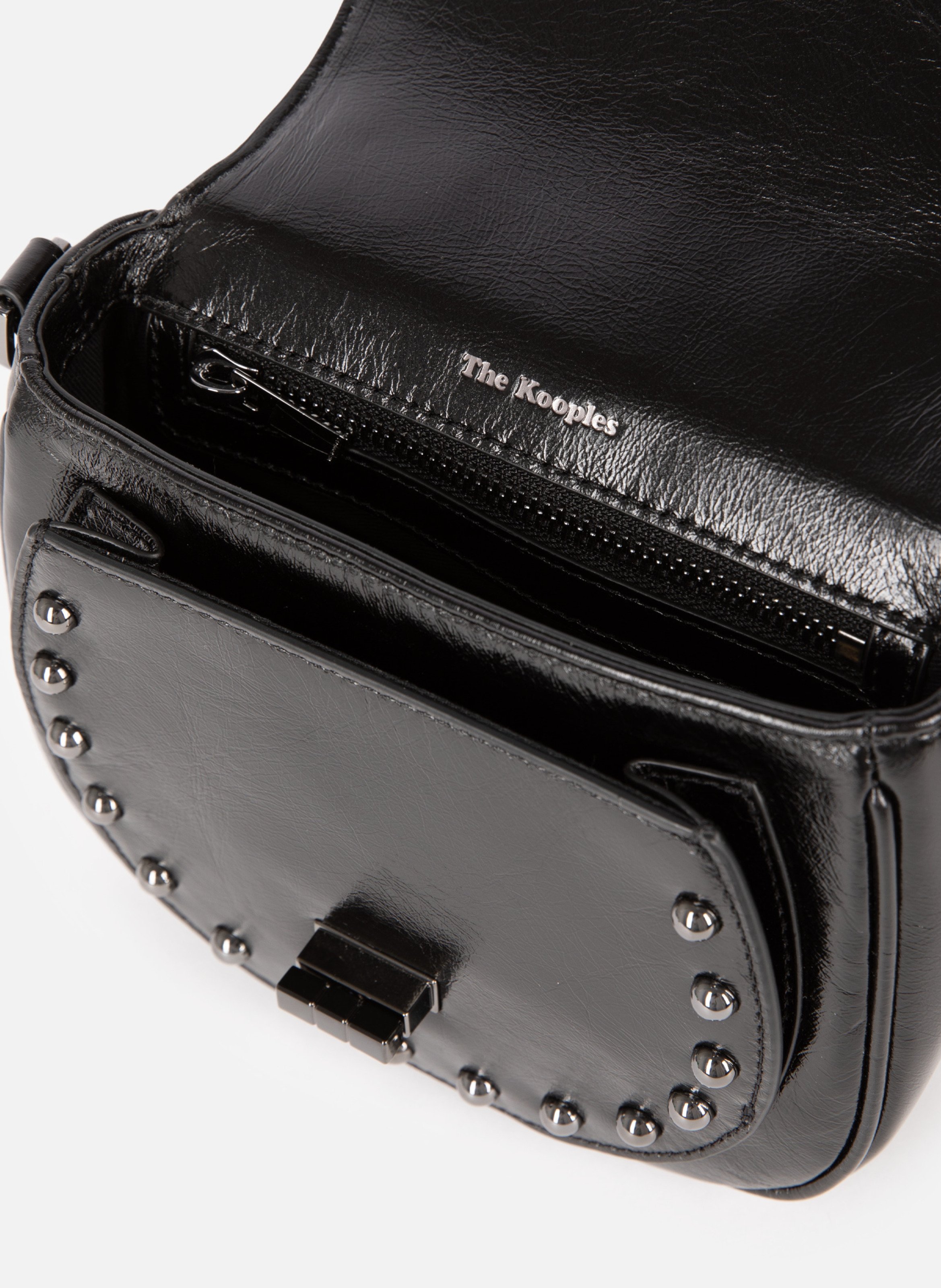 Sac emily arrondi à studs THE KOOPLES Noir