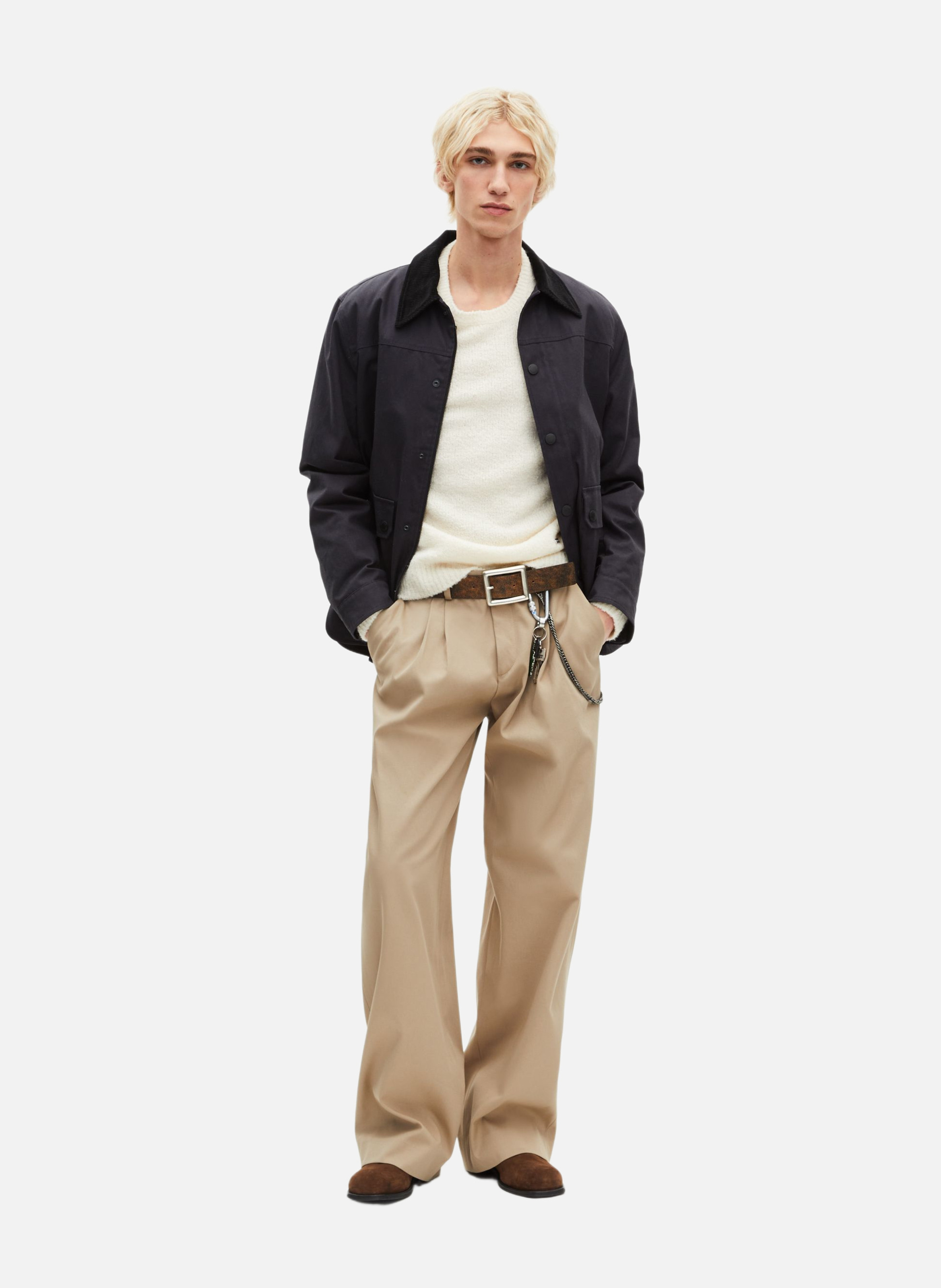 Blouson en coton THE KOOPLES Bleu