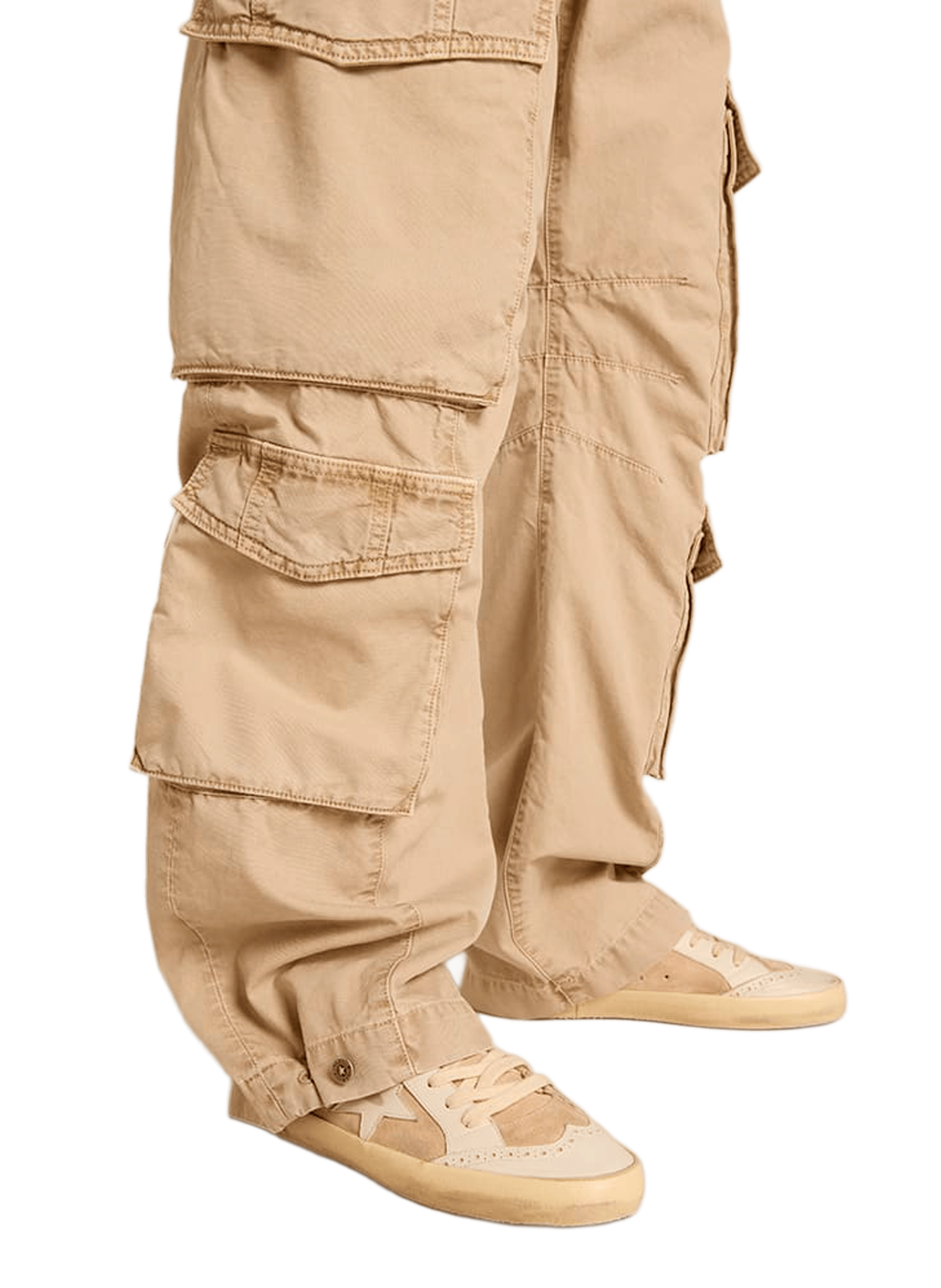 Baskets Mid-Star en cuir GOLDEN GOOSE Multicolore