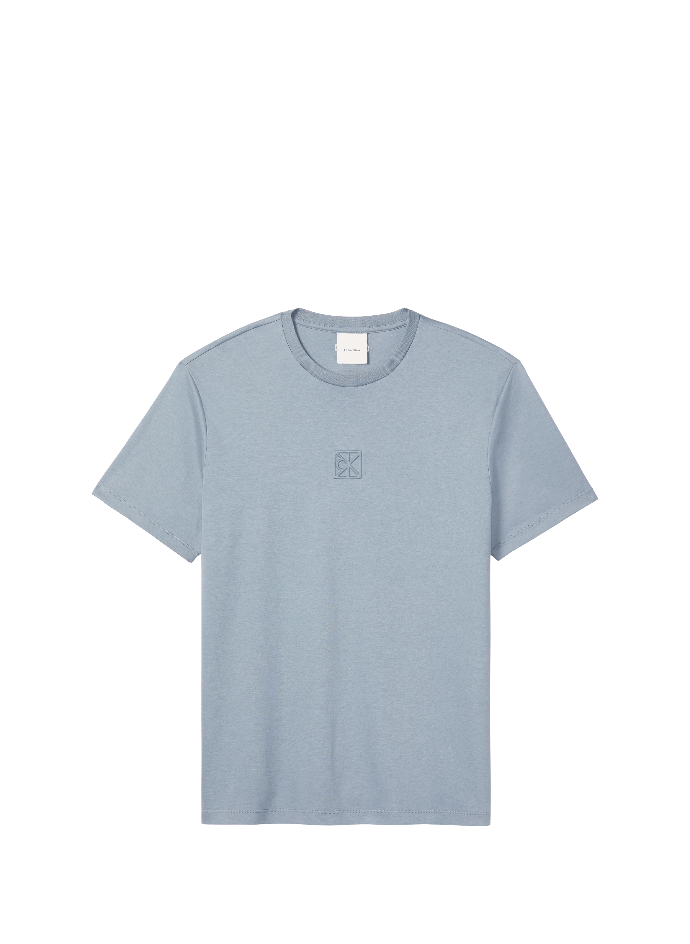 Cotton Logo T-shirt CALVIN KLEIN Blue