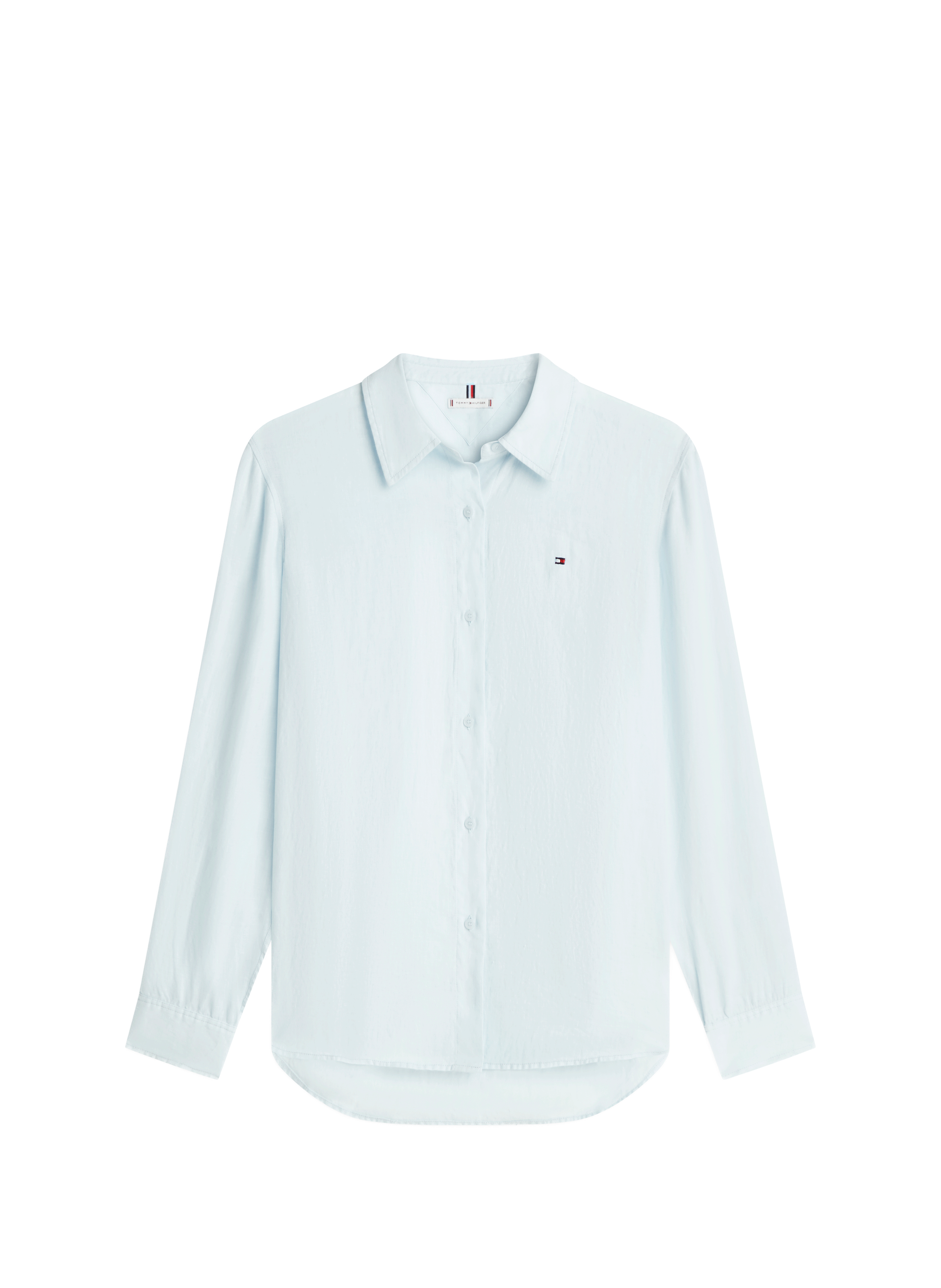 Chemise rayée en lin TOMMY HILFIGER Bleu