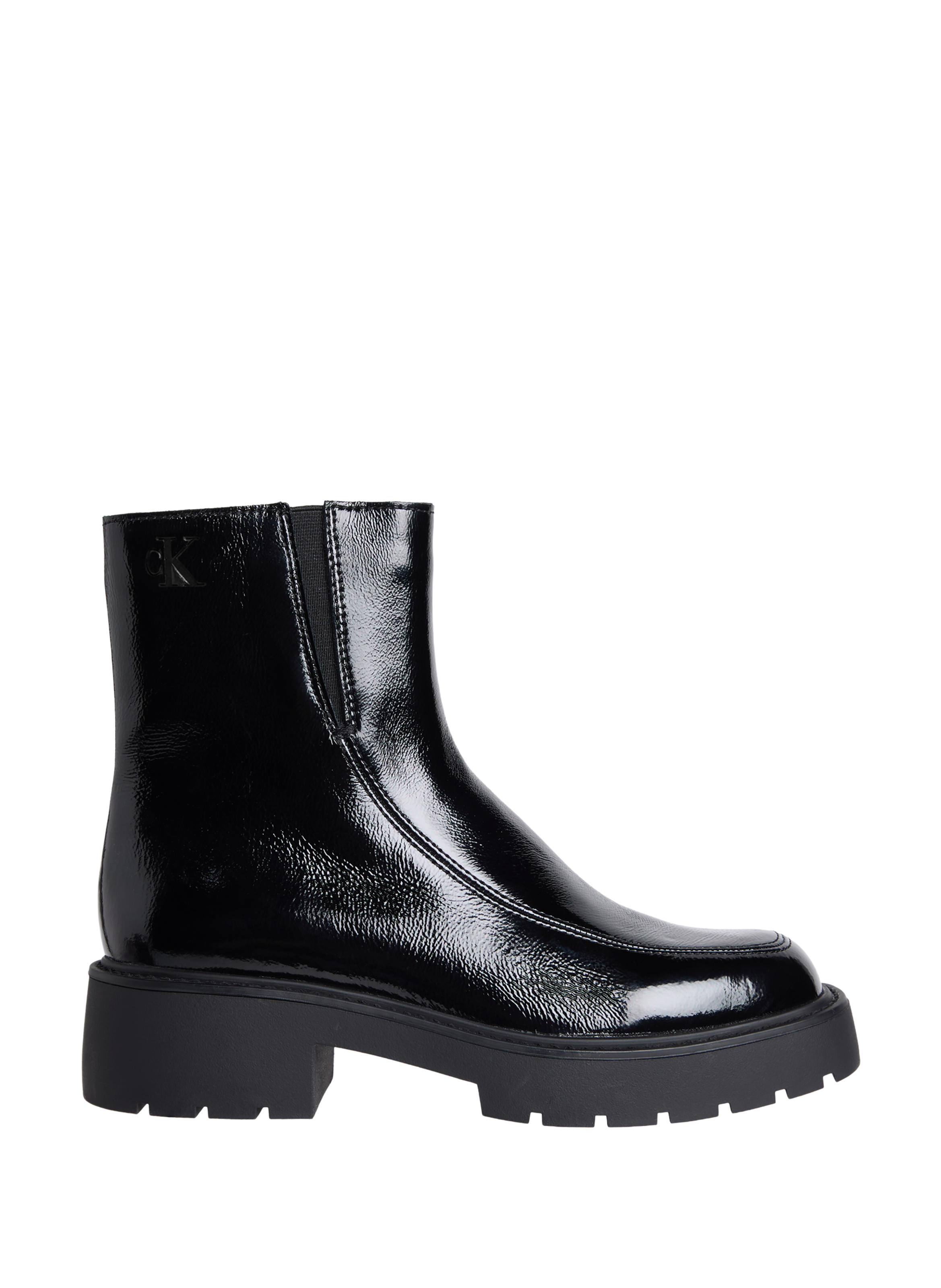 Bottines courtes Bruna à plateforme CALVIN KLEIN Noir