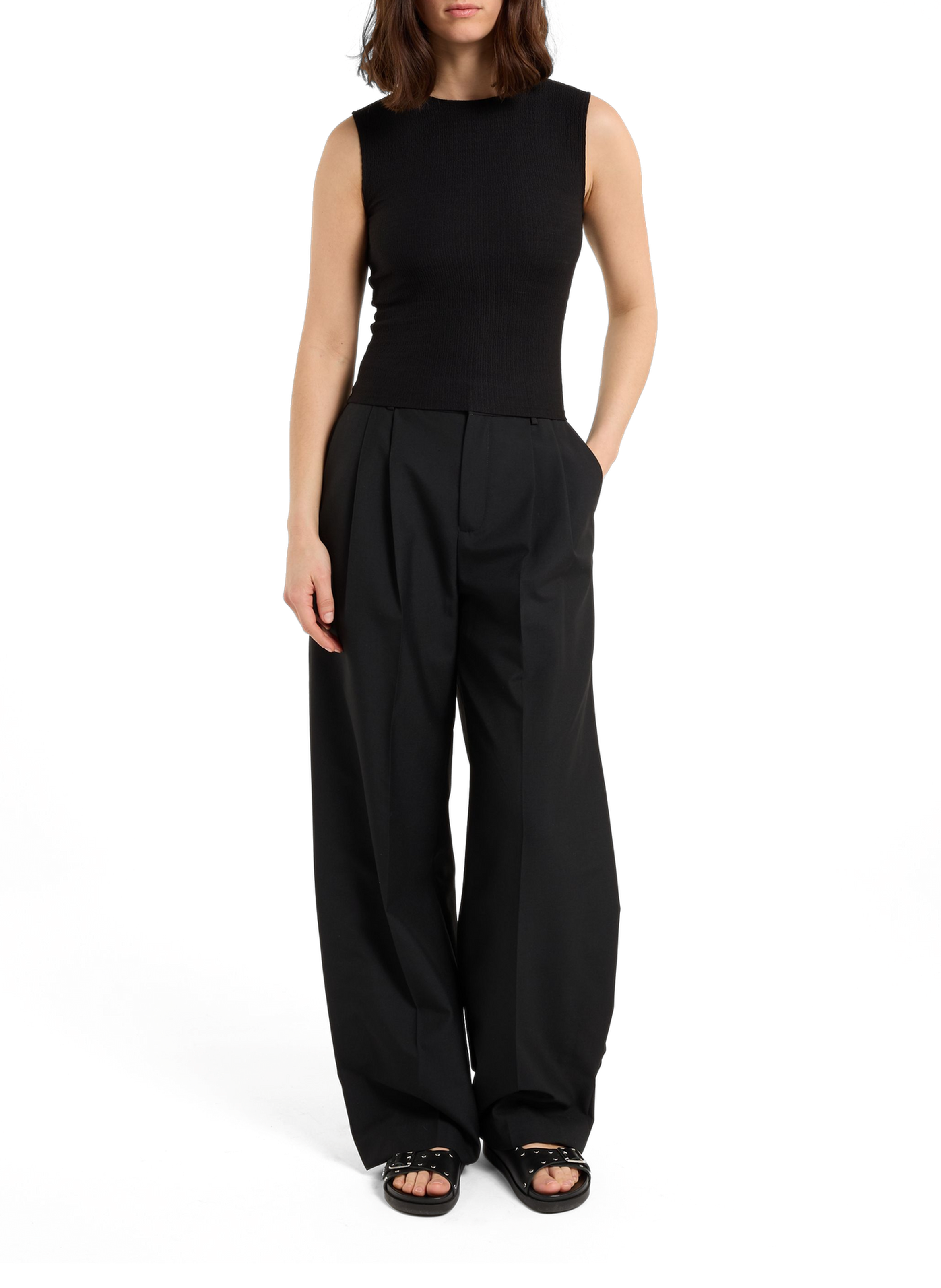 Débardeur smock Ajo SAISON 1865 Noir