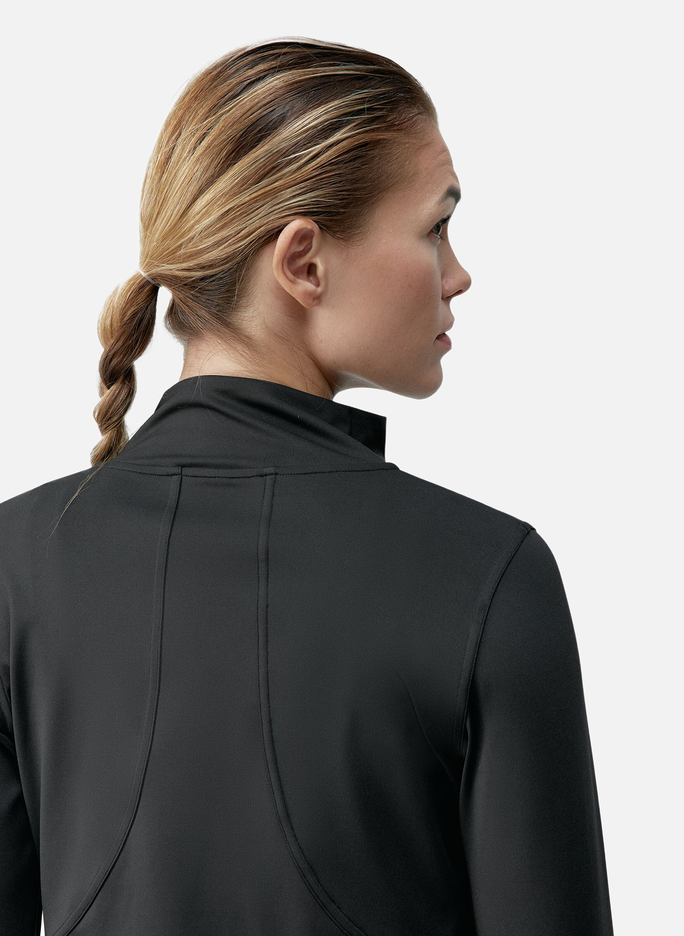 Veste de sport zippée performance athleisure ivet BORN LIVING YOGA Noir