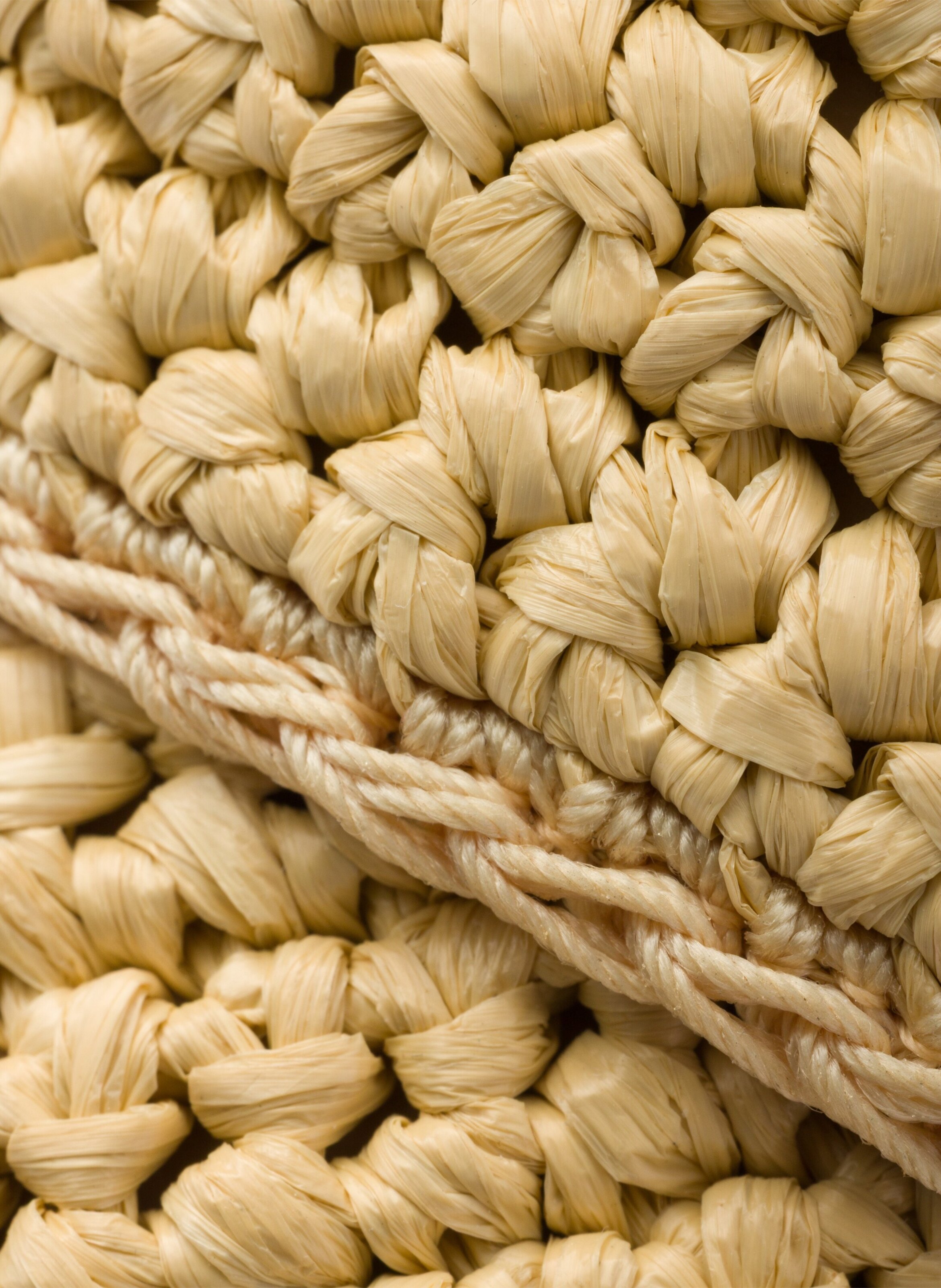 Sandales en crochet PRADA Beige