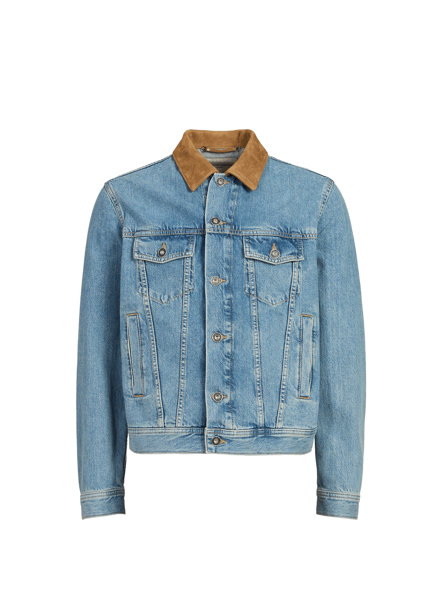 Oversized denim jacket JACOB COHEN Blue