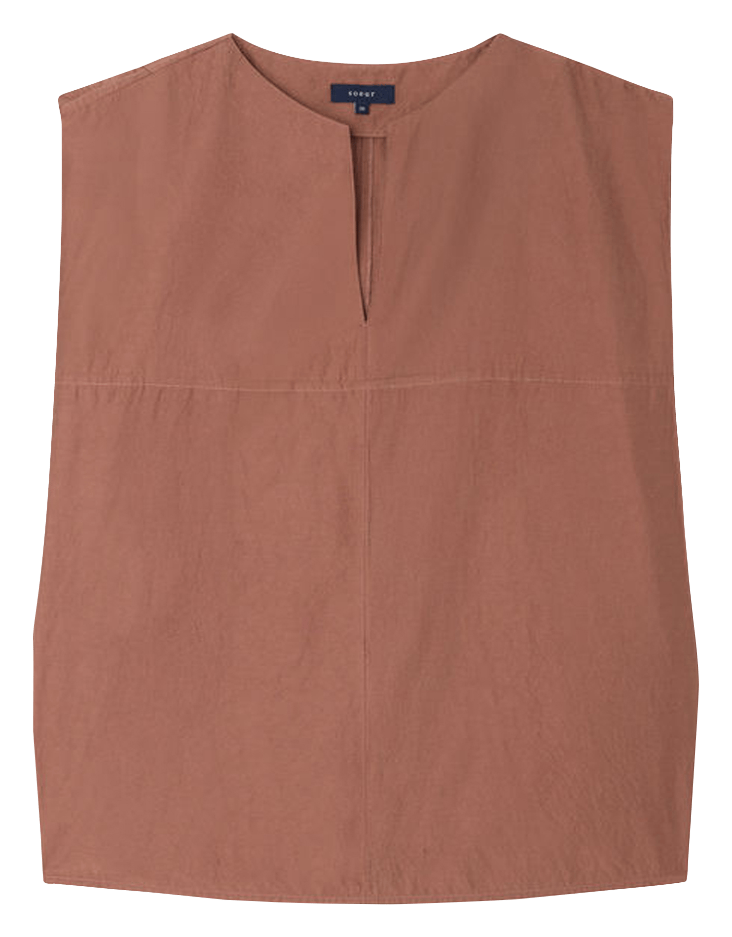 Top ample en coton bio mélangé isalys SOEUR Rose