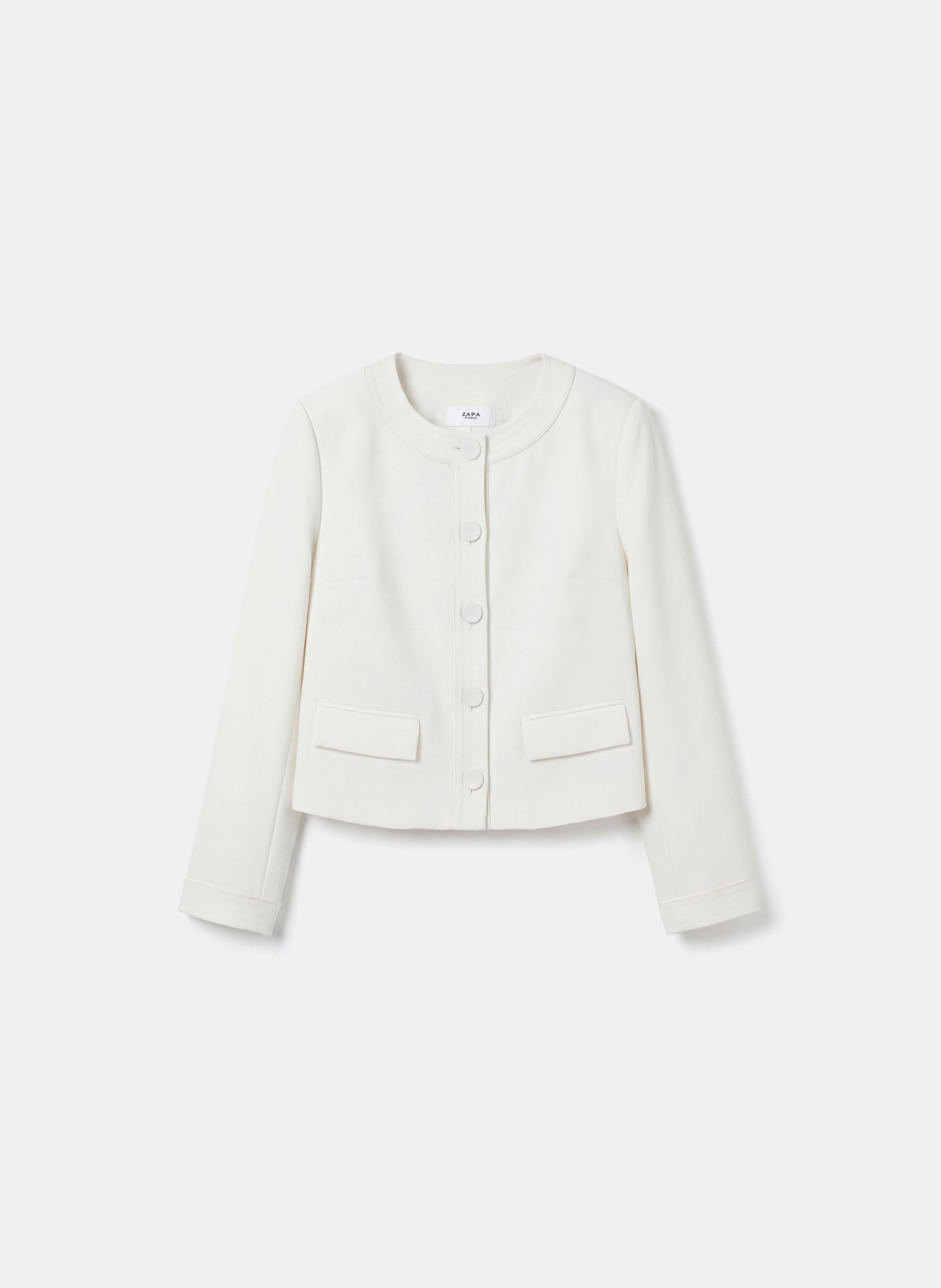 Veste  valso ZAPA Blanc