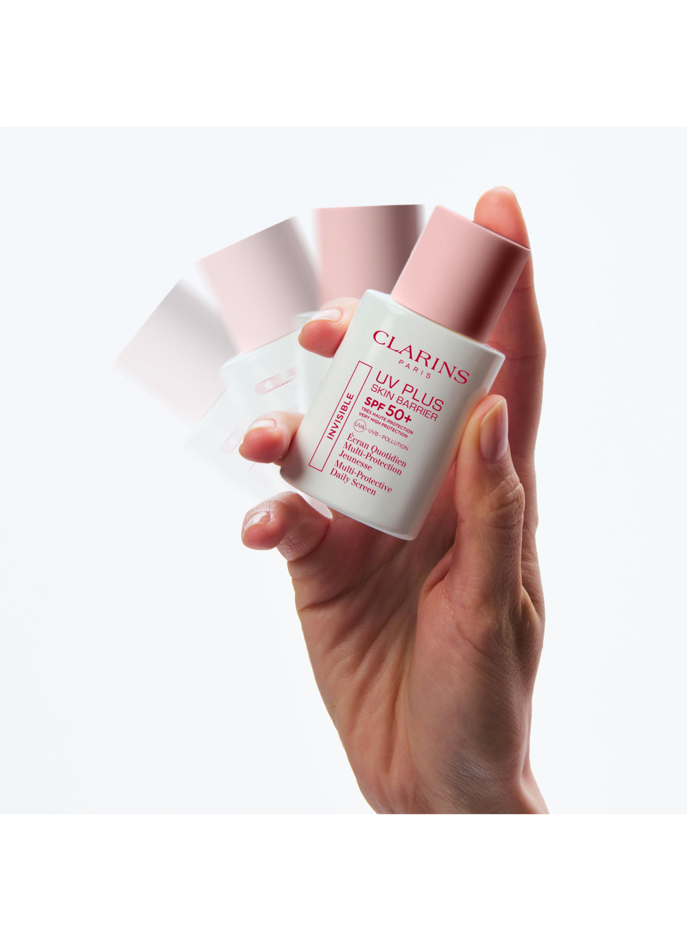 UV Plus Hautbarriere LSF 50+ und Anti-Pollution CLARINS No color