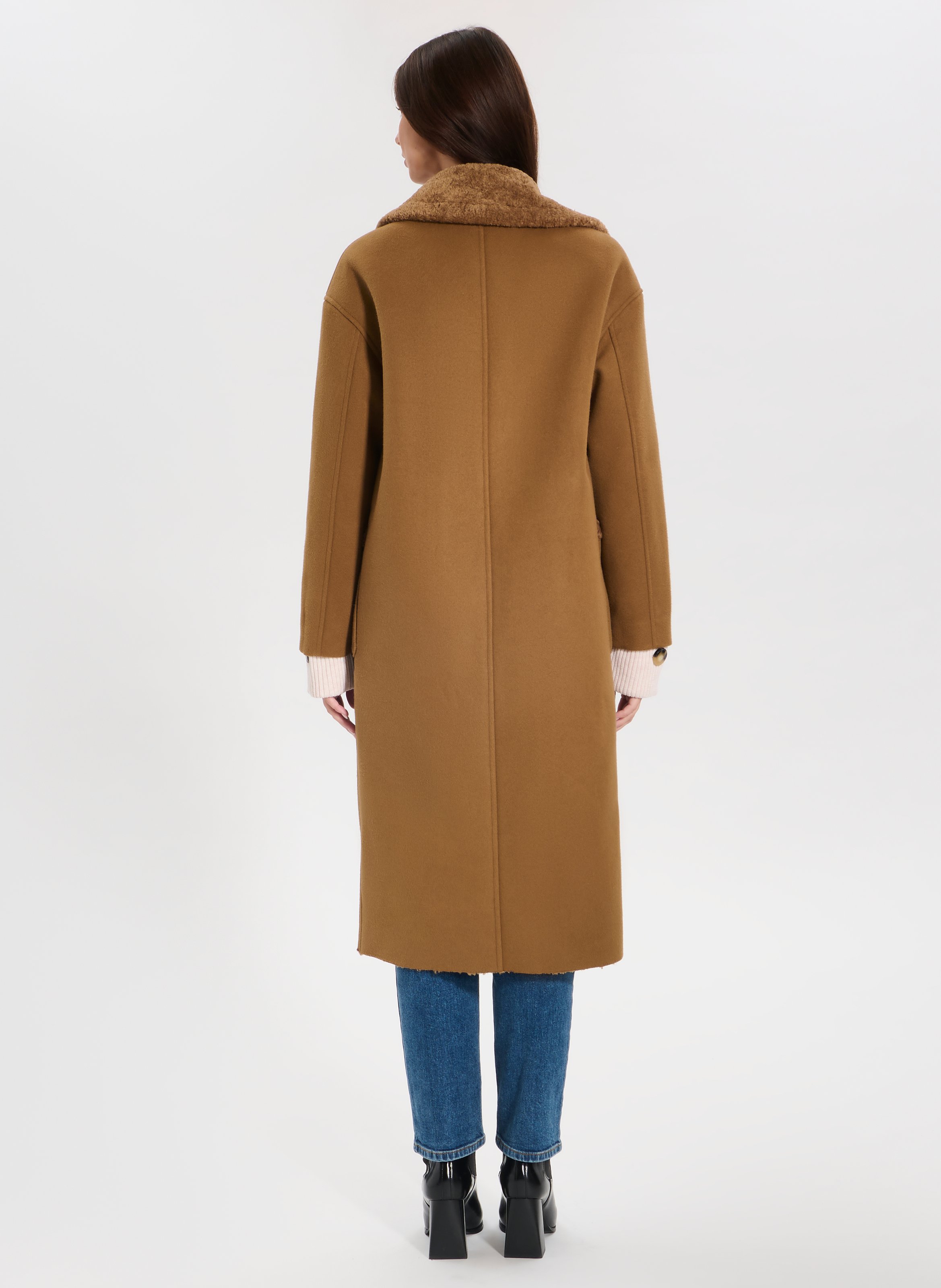 Manteau  myrthe ZAPA Marron