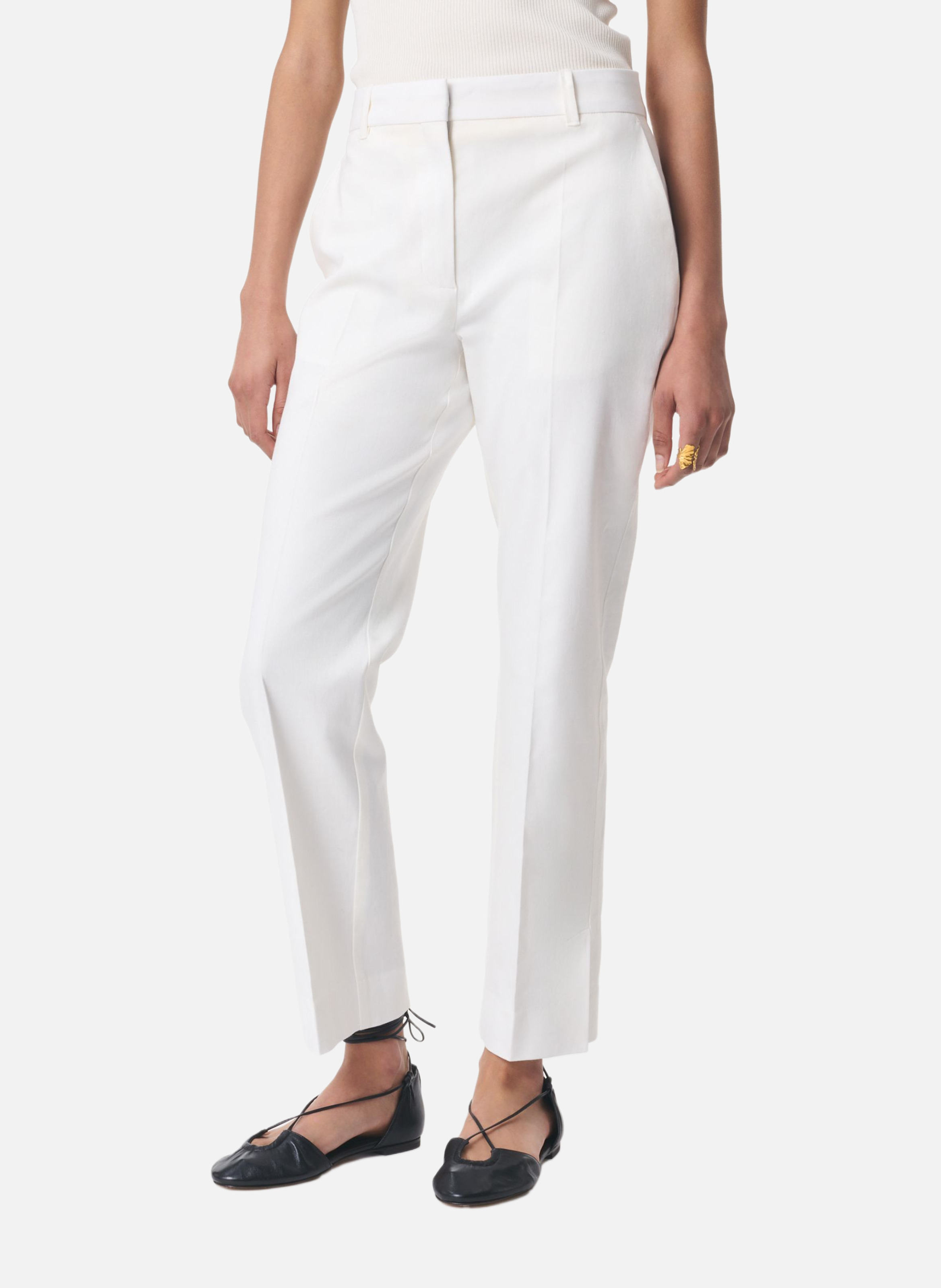 Pantalon gandiel VANESSA BRUNO Blanc