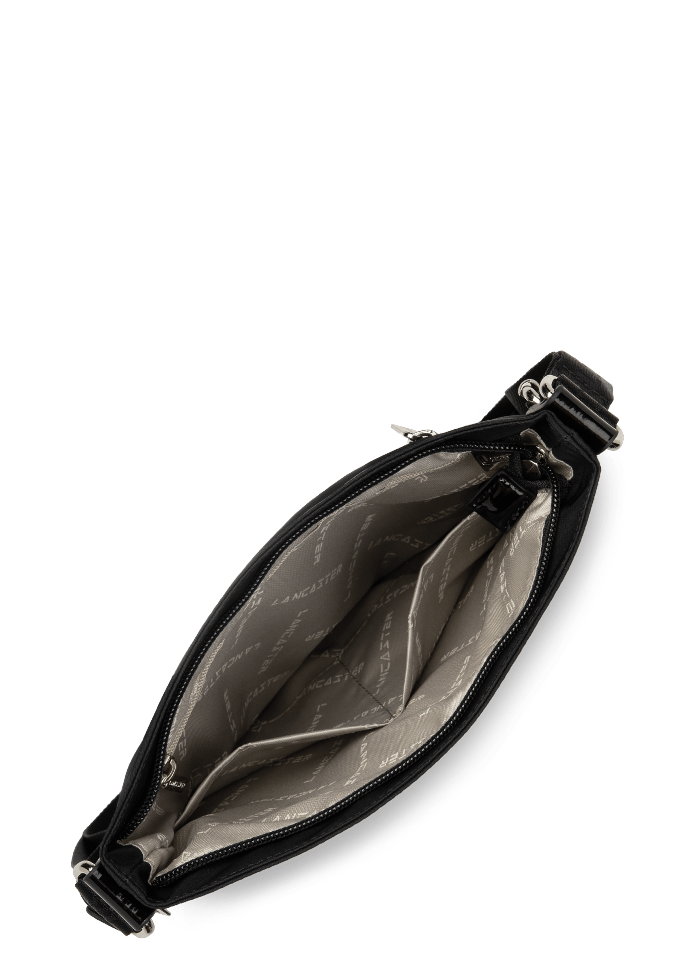 Sac trotteur - basic verni LANCASTER Noir