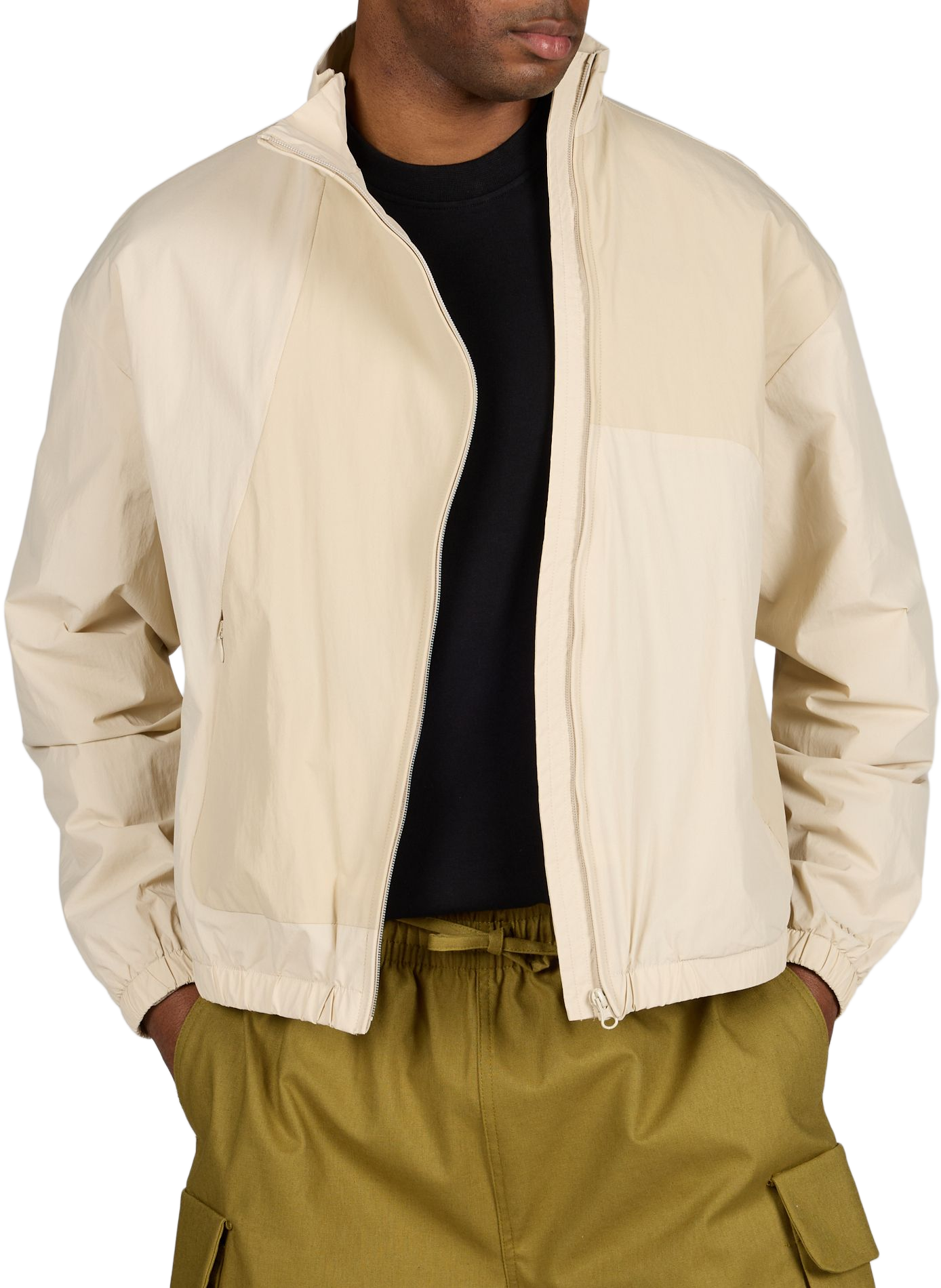 Veste asymétrique à col montant ARTE ANTWERP Beige