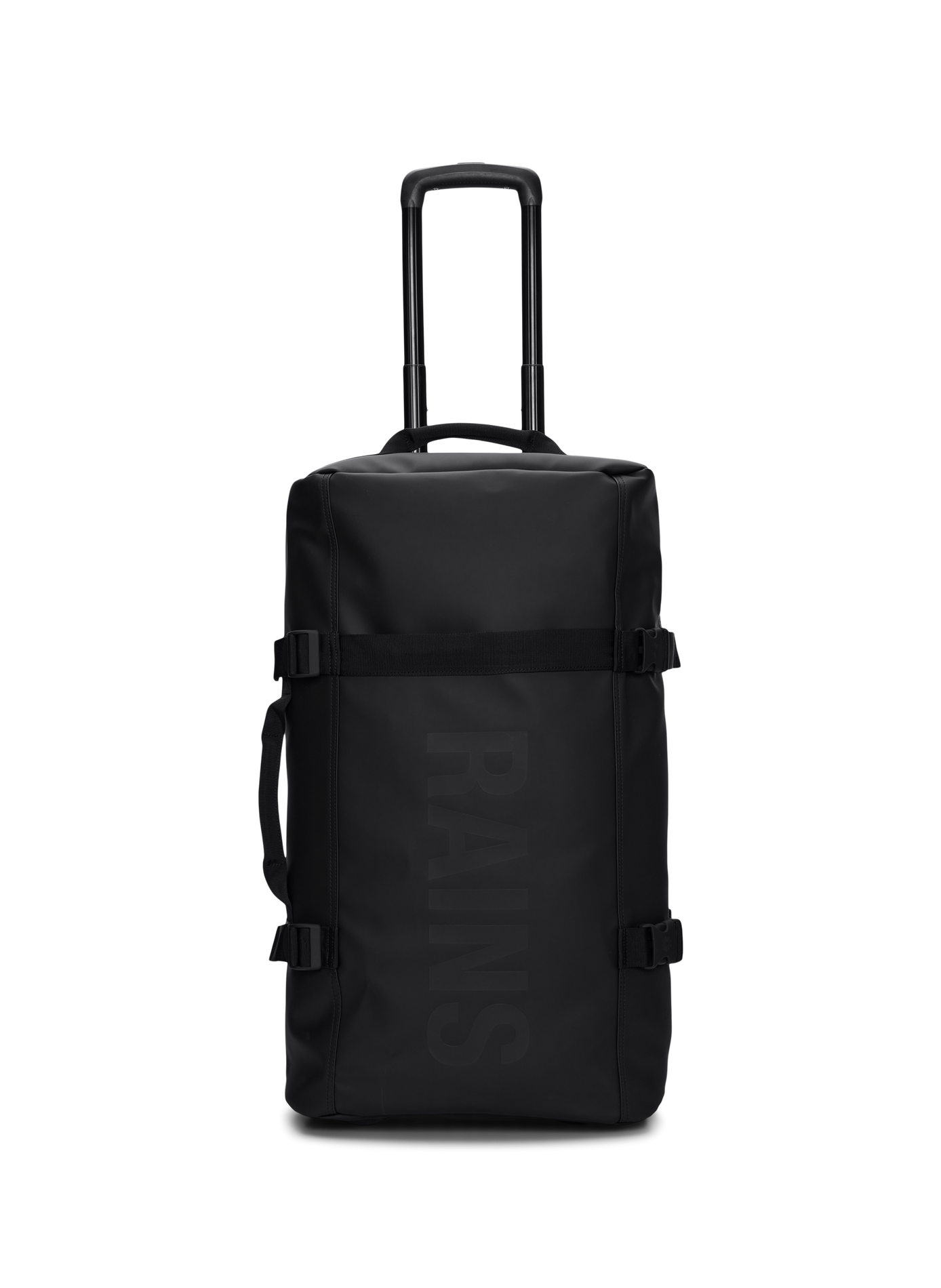Valise Texel Check-in à roulettes  RAINS Noir