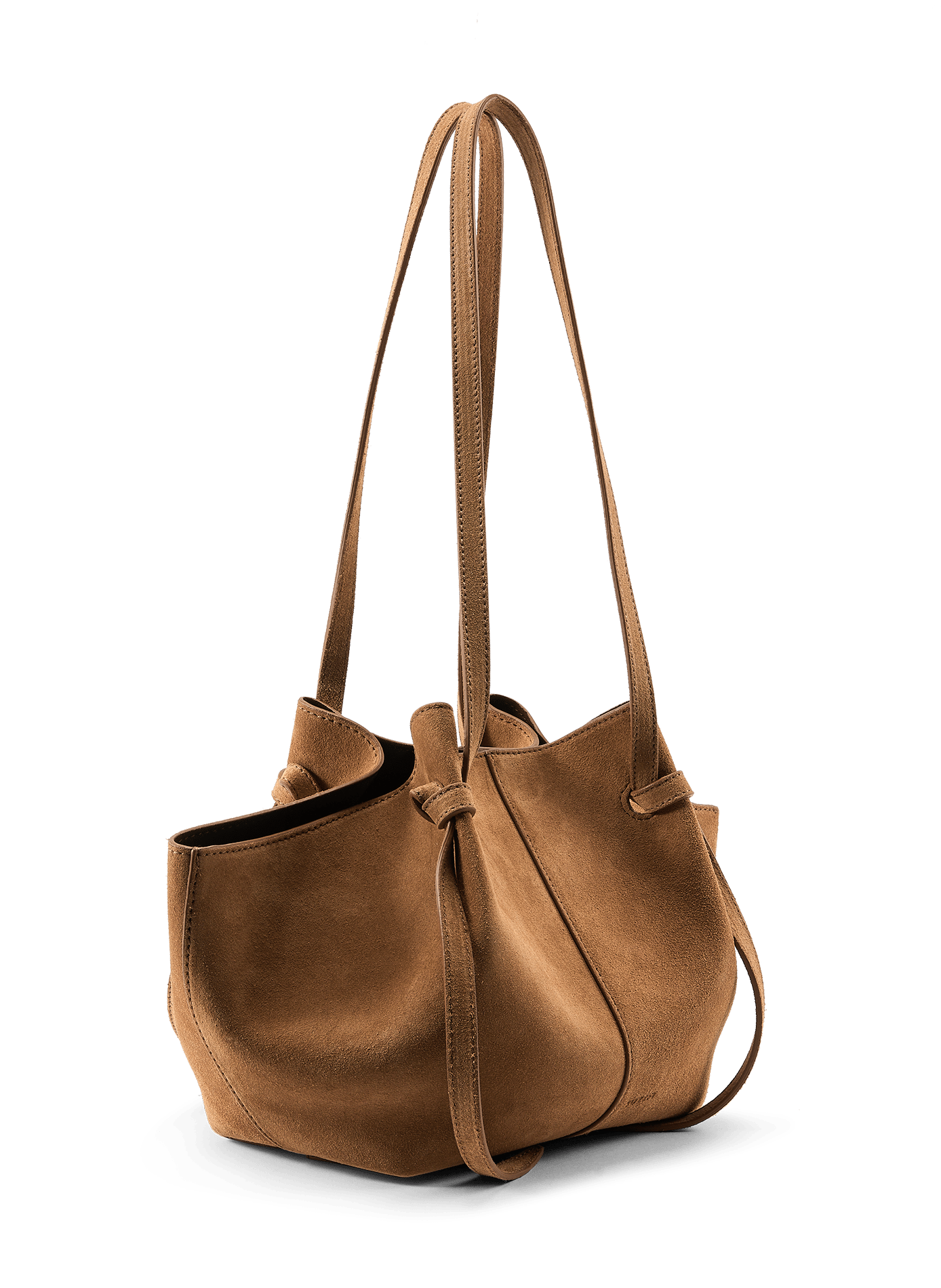 Schultertasche aus Leder YUZEFI Rosa