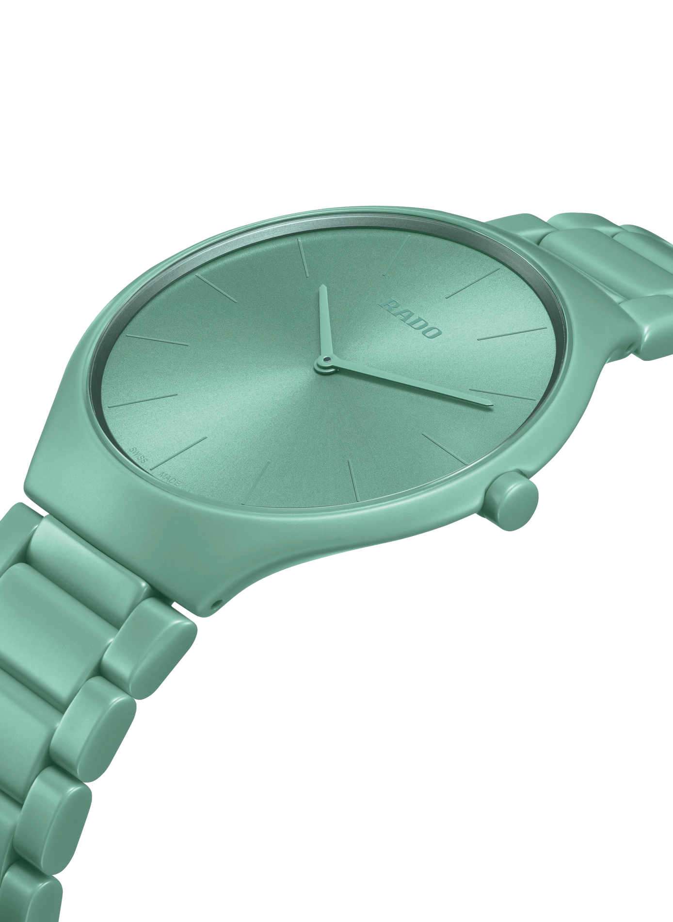 Montre quartz en céramique RADO Vert