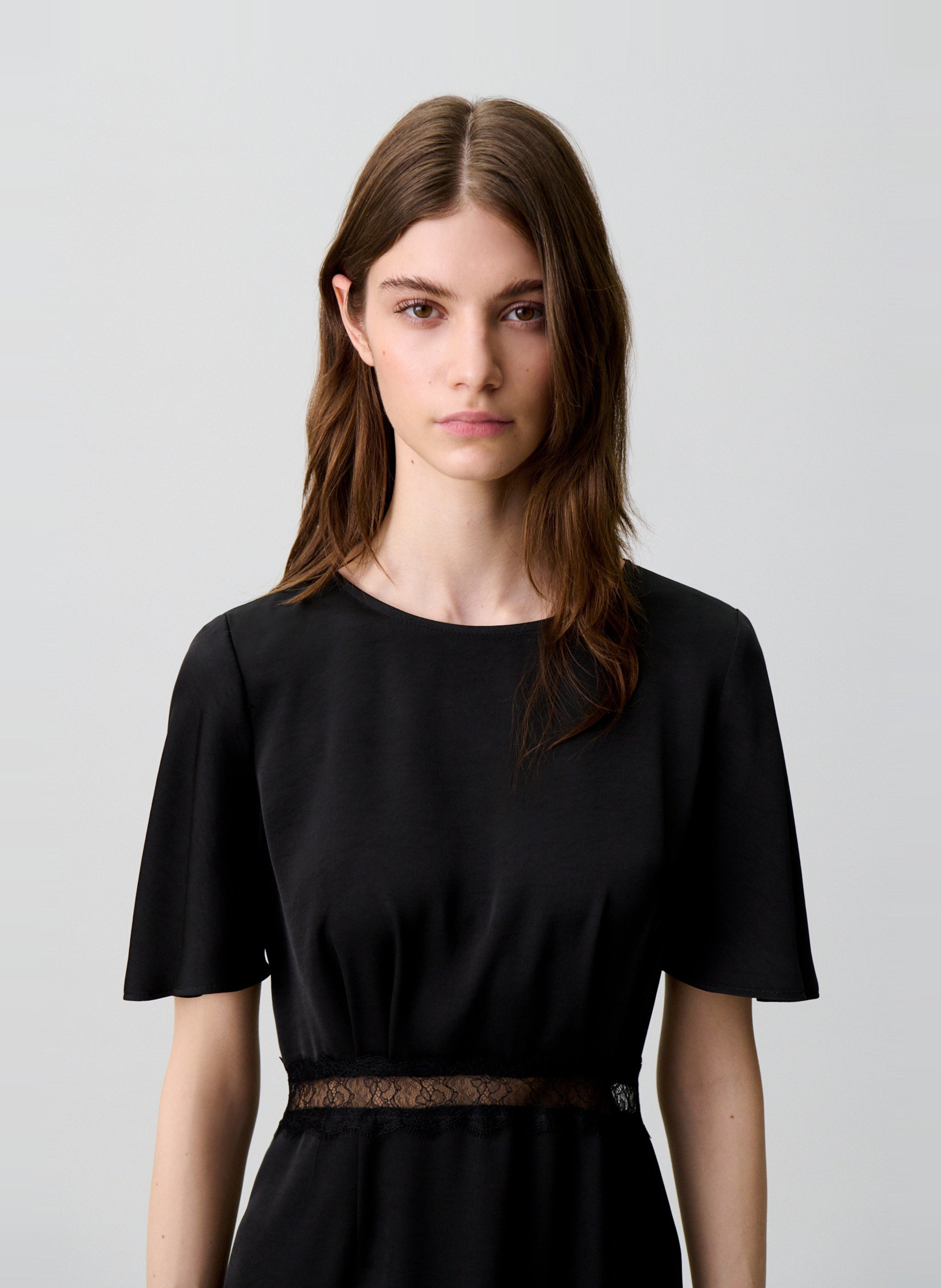 Robe longue droite CLAUDIE PIERLOT Noir