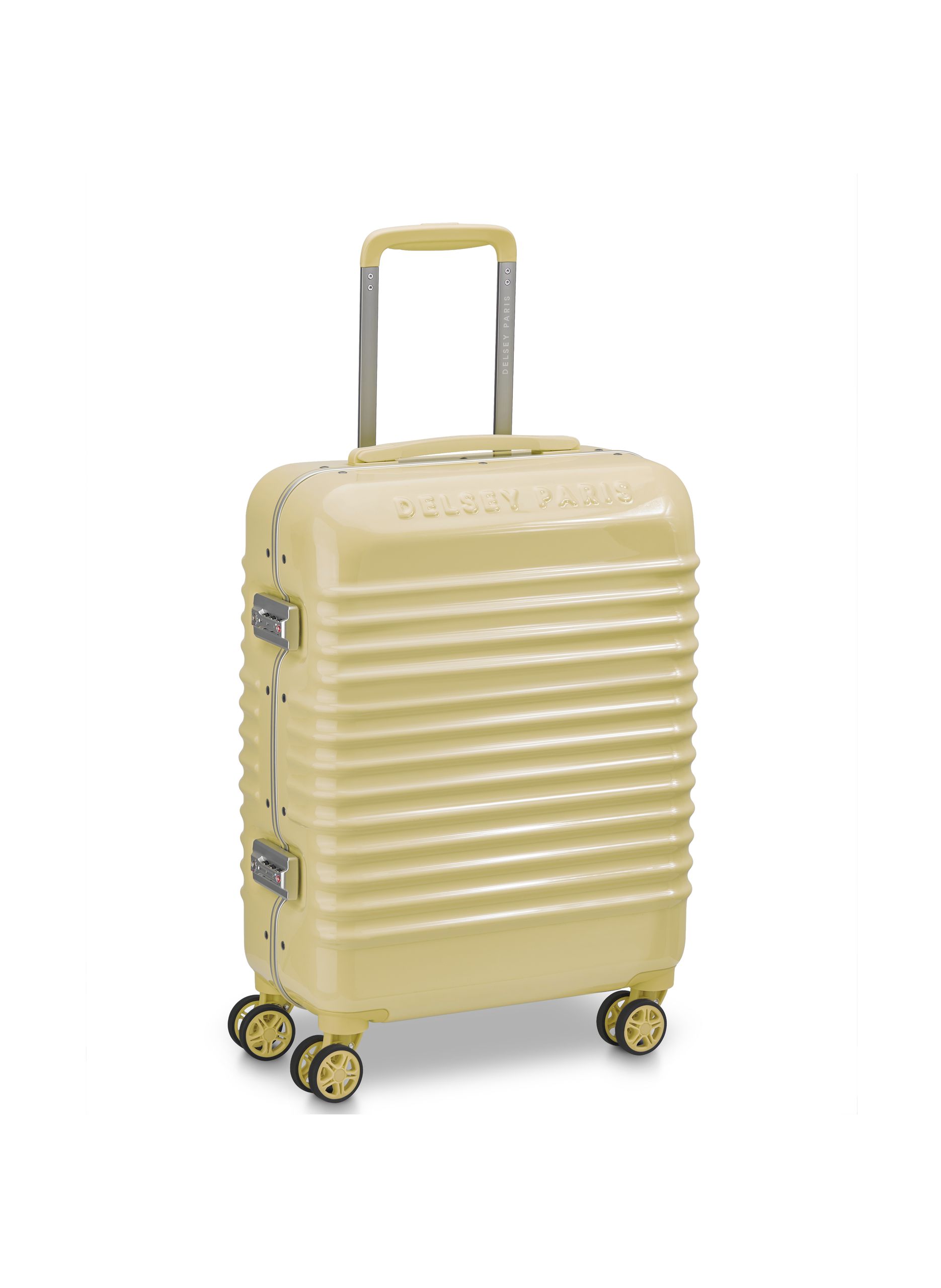Valise cabine rigide taille s - bastille 2.0 DELSEY PARIS Jaune