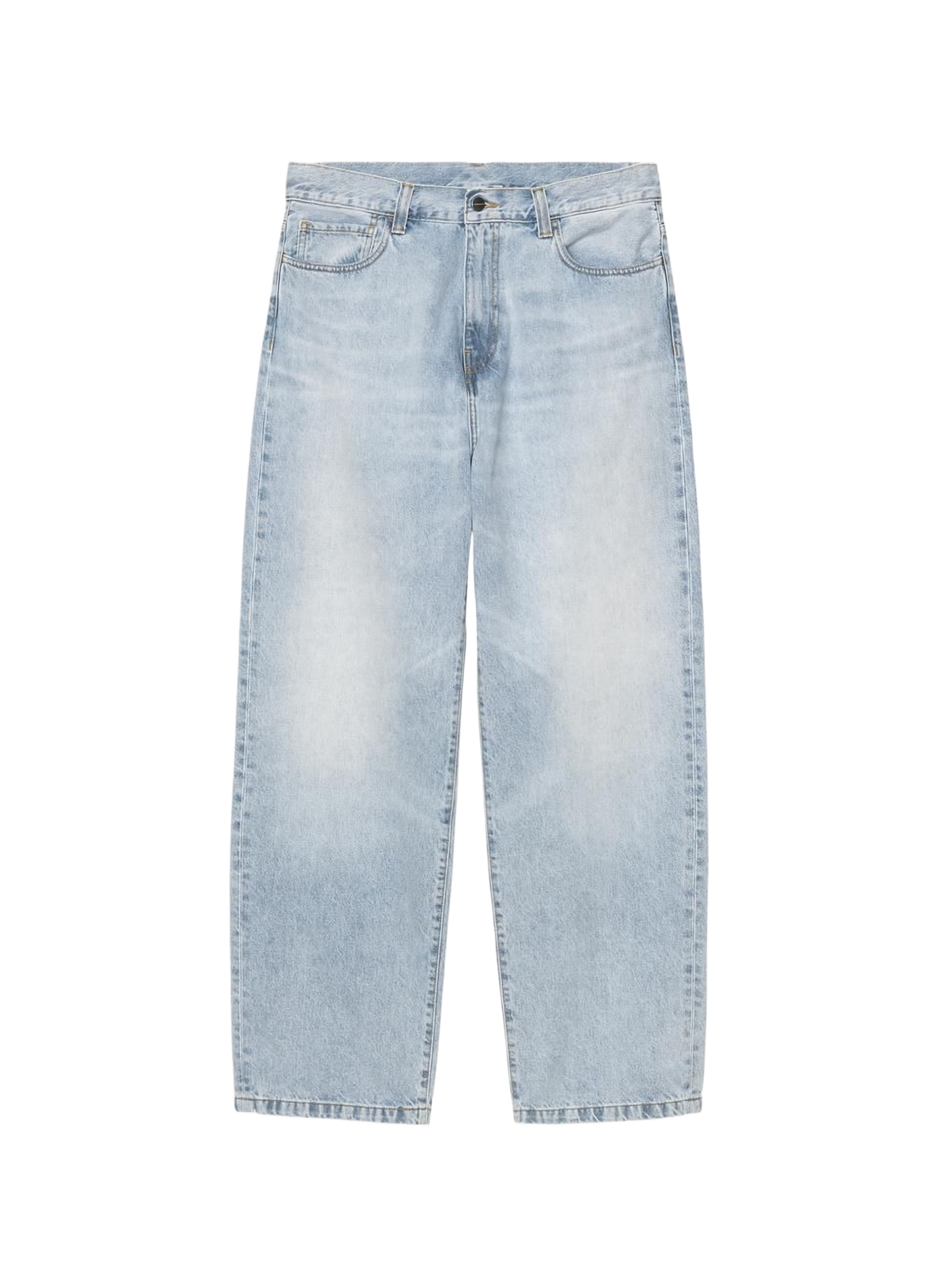 Jean large à cinq poches en coton CARHARTT WIP Bleu
