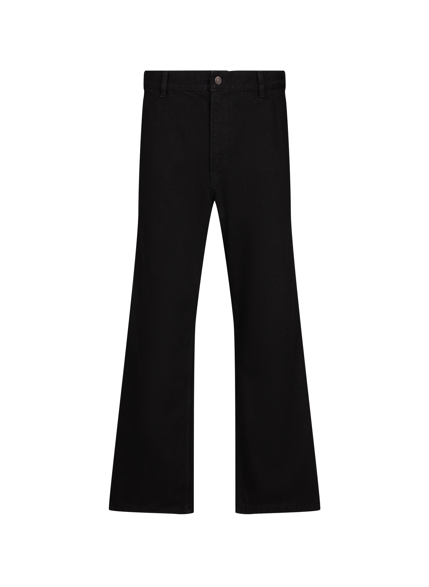 Genua straight-leg jeans in cotton JEANERICA DENIM Black