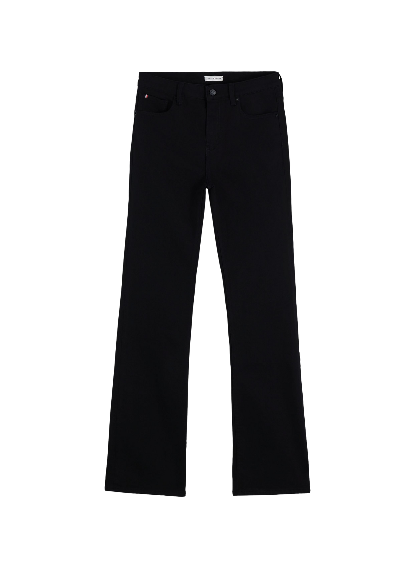 Jean bootcut en coton mélangé TOMMY HILFIGER Noir
