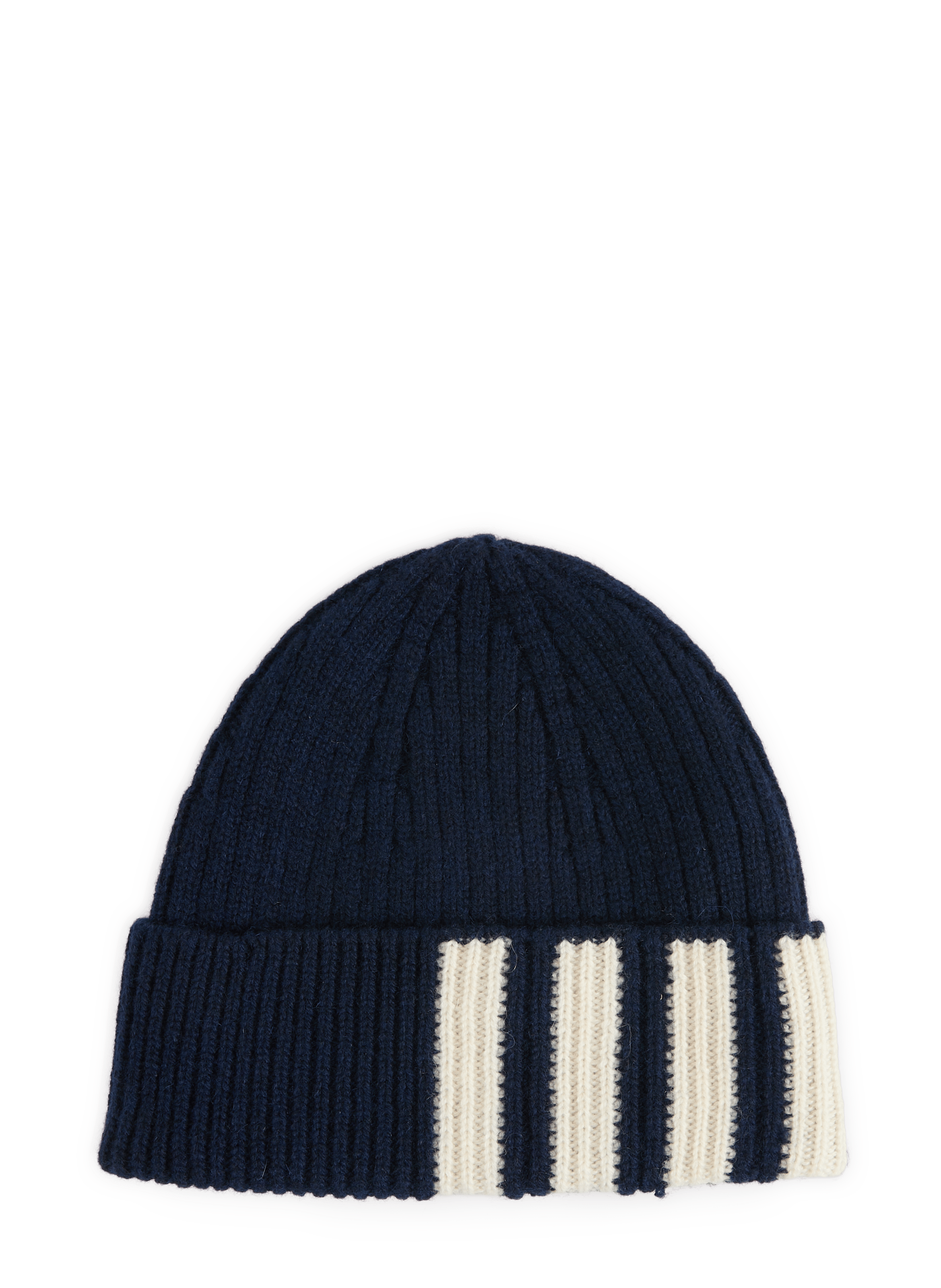 Cashmere beanie THOM BROWNE Blue