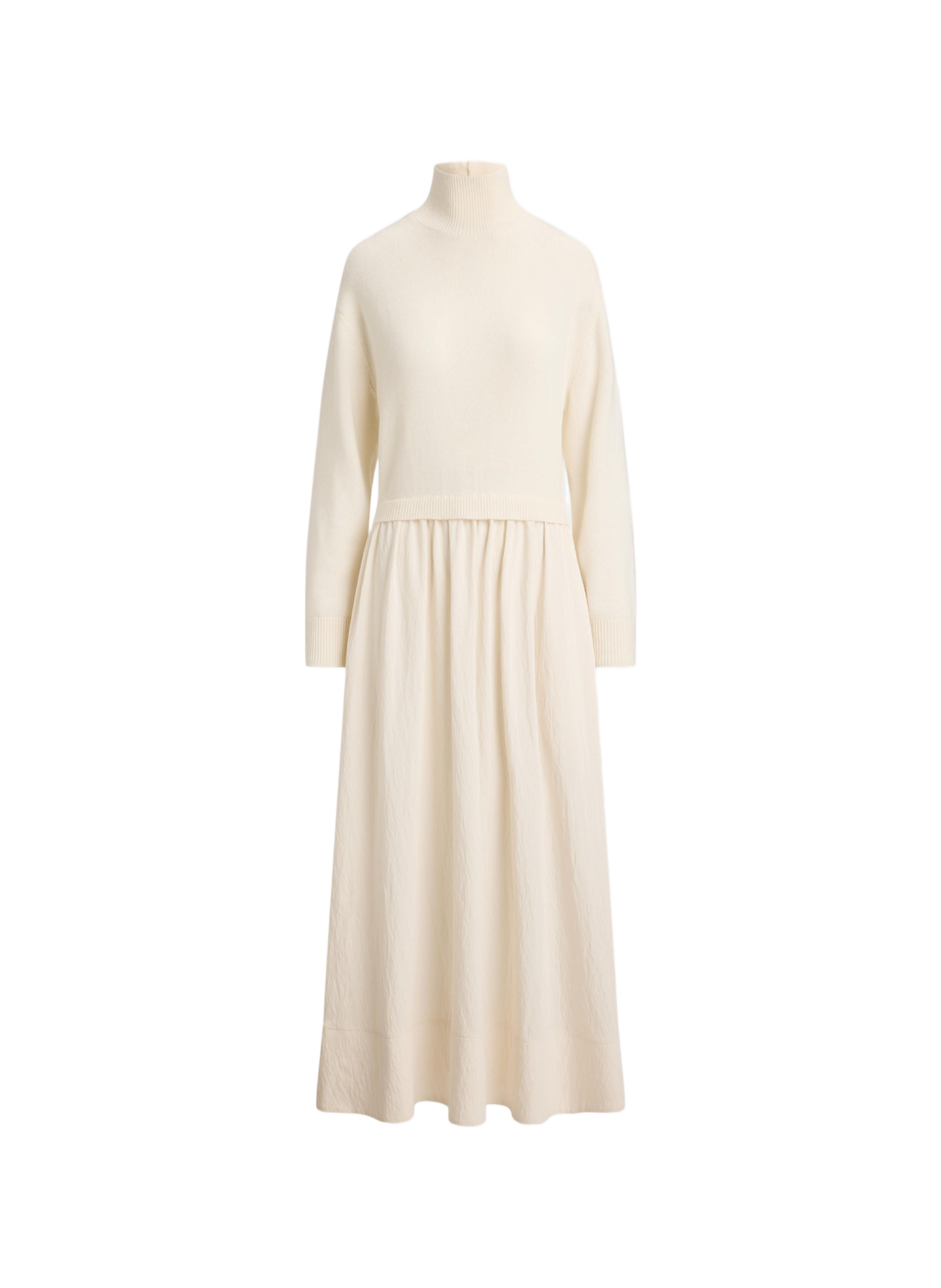Weites langes Wollkleid POLO RALPH LAUREN Beige
