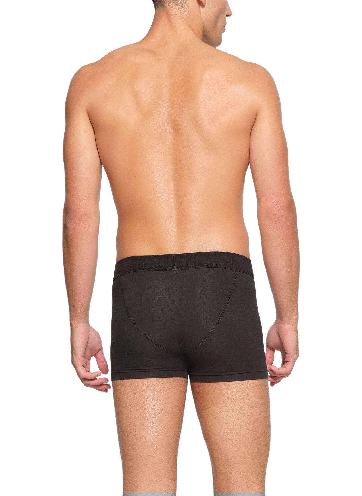 Set of three cotton-blend boxers SKIMS Black