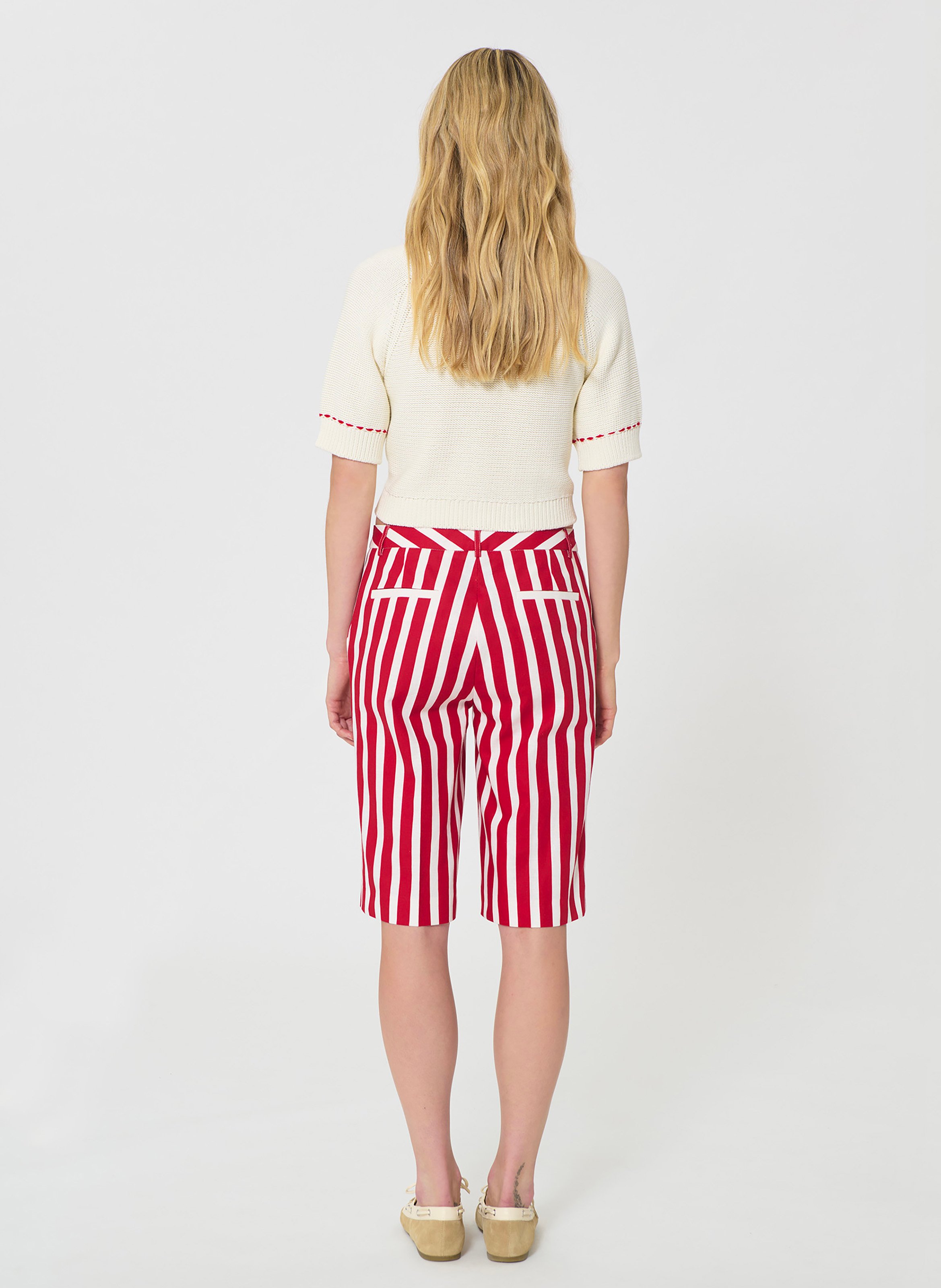 Short sasha TARA JARMON Rouge