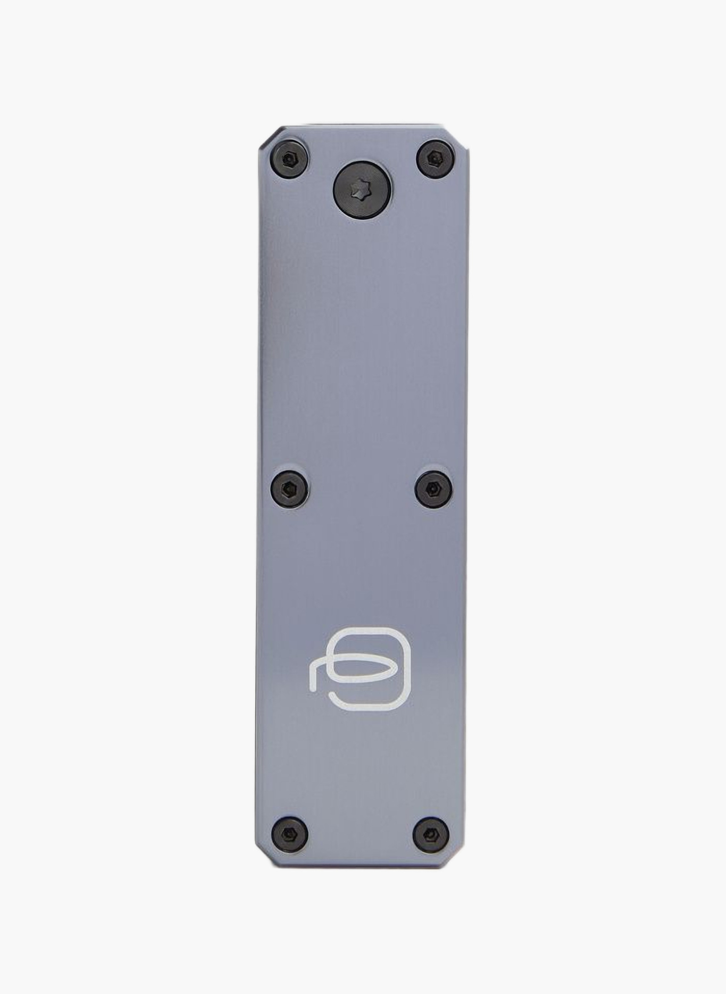 Personaliseerbare leren sleutelhanger met tracker PIQUADRO Blauw