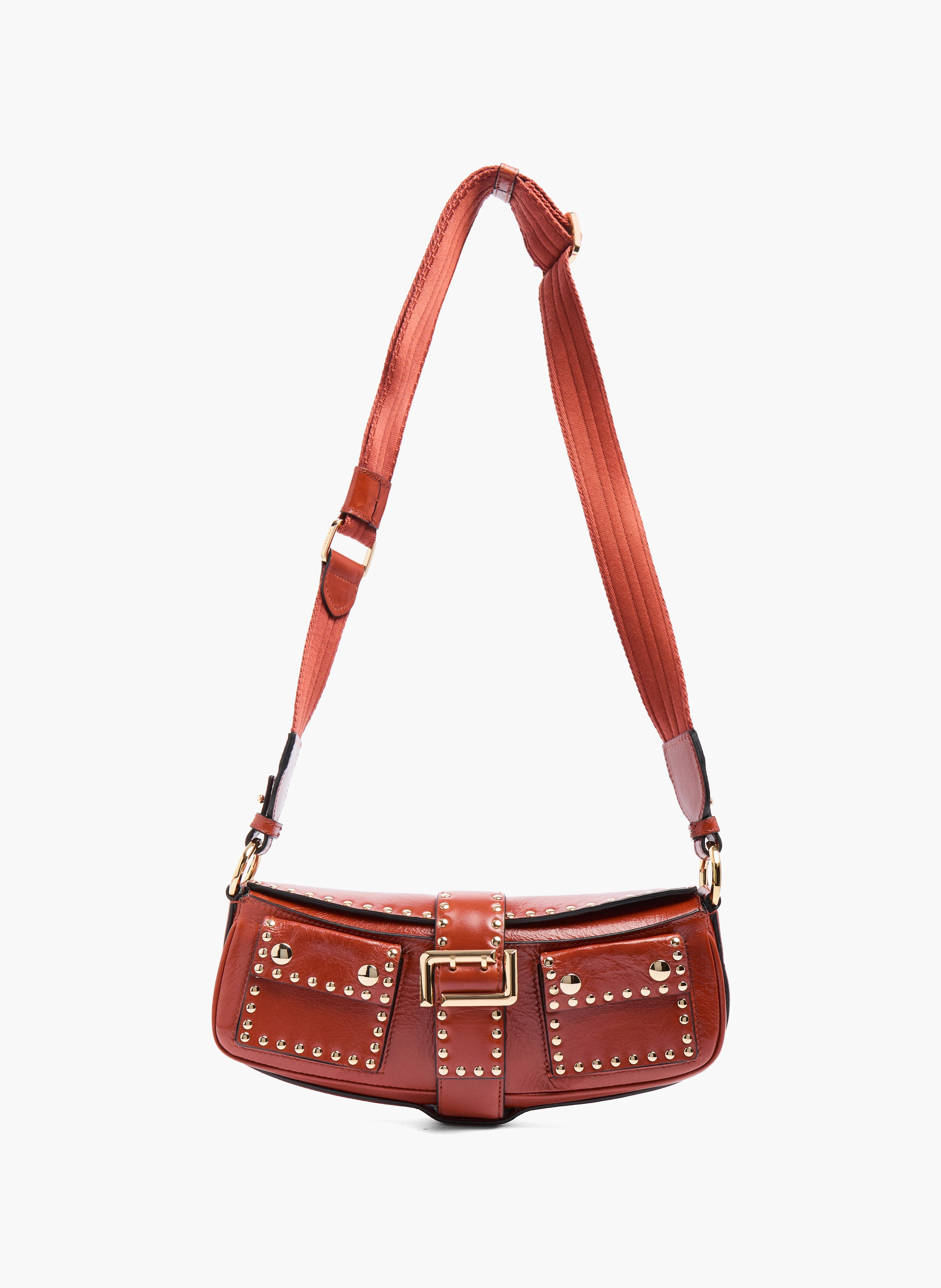 Sac fourreau lancel multipocket s, rouge brique LANCEL Rouge