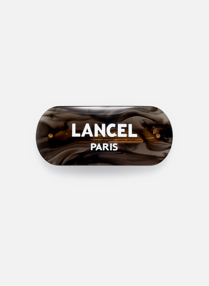 Lancel engraved hair clip  LANCEL