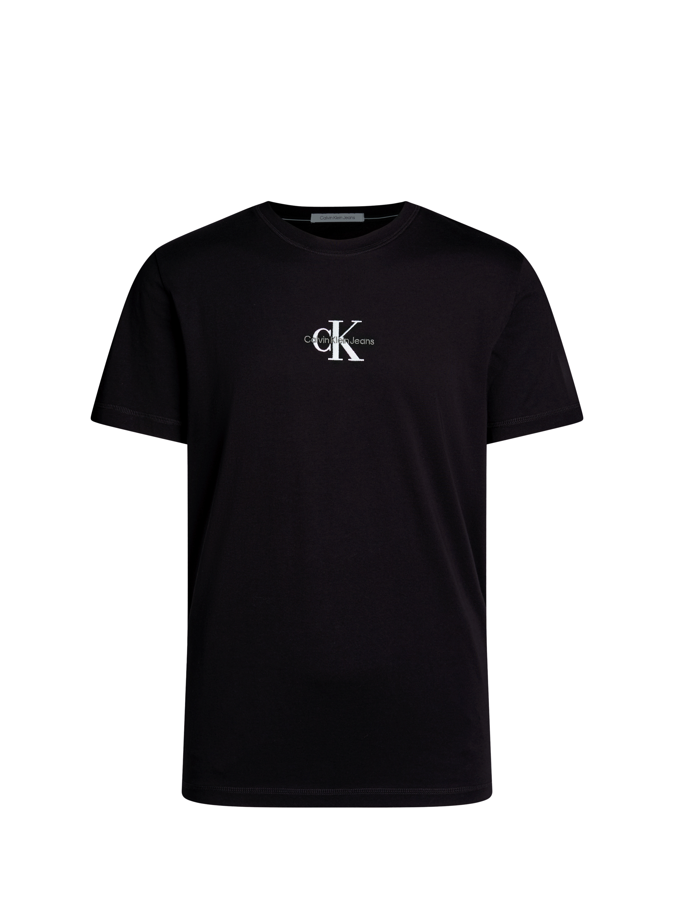T-shirt logo en coton  CALVIN KLEIN Noir