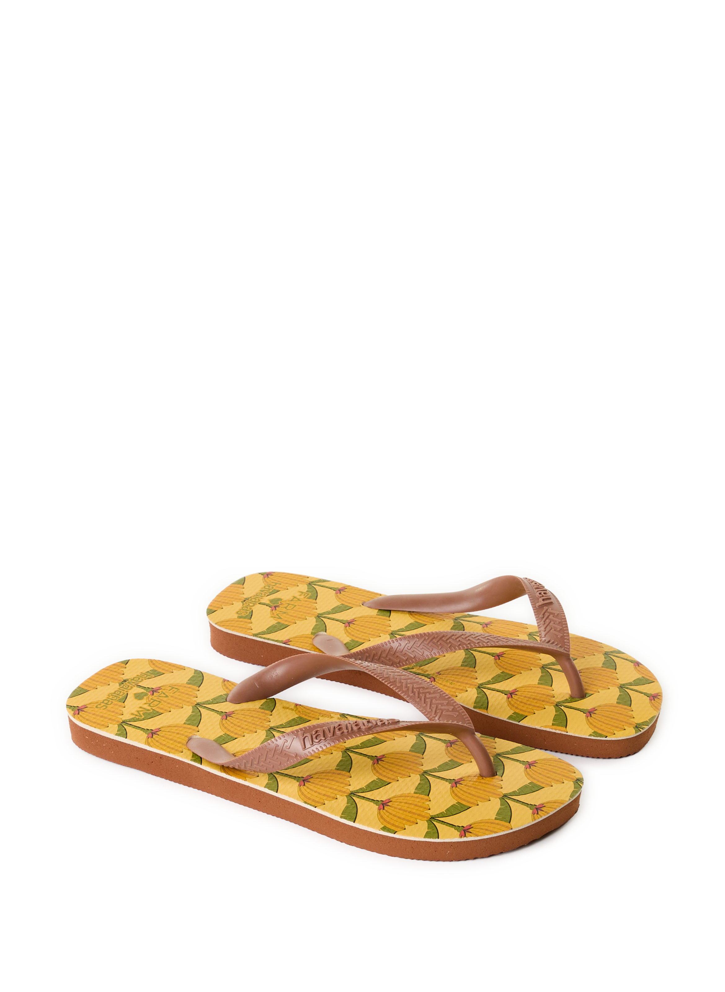Farm Banana Decor Flip Flops HAVAIANAS Brown
