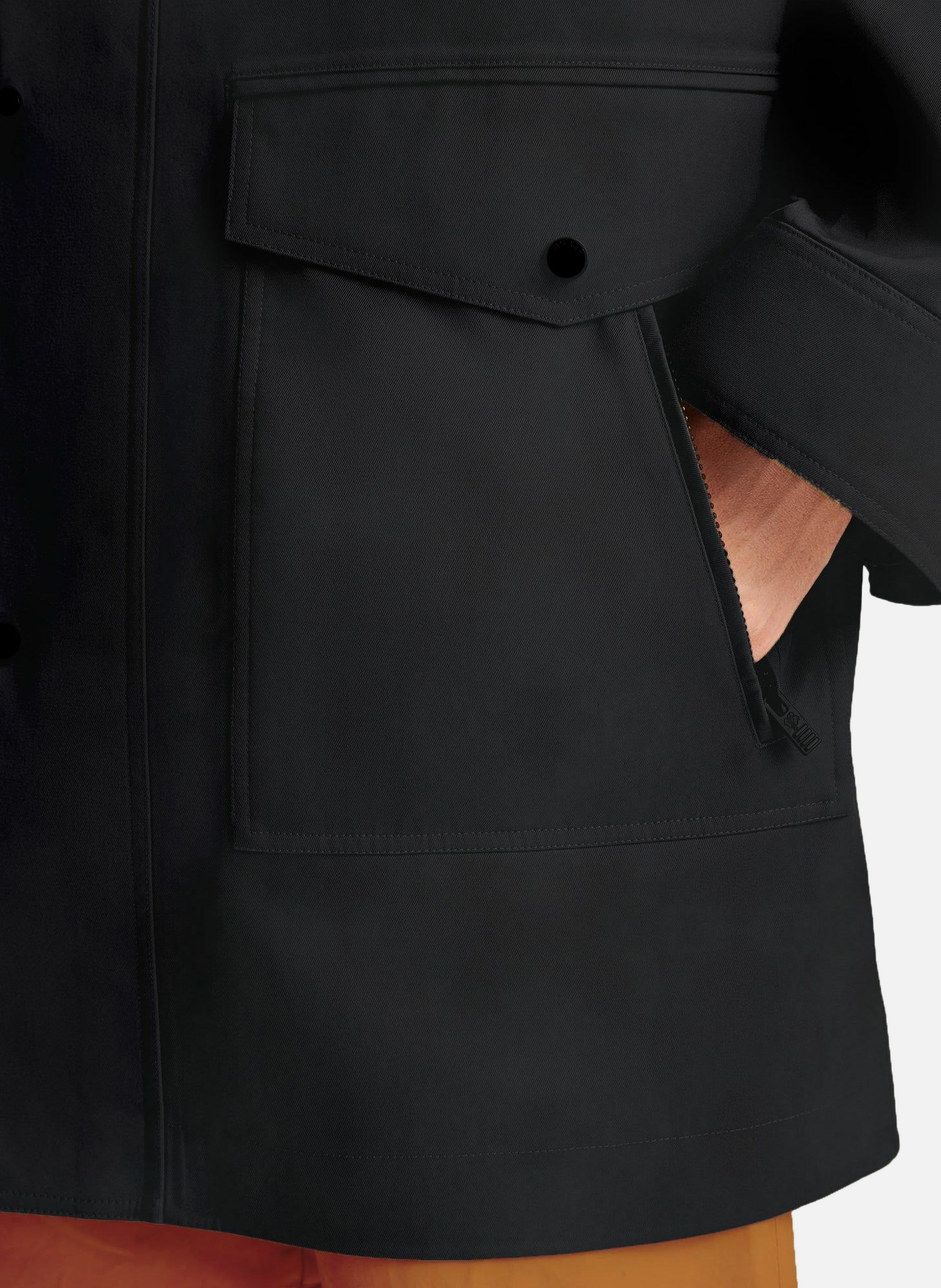 Parka edernoo col capuche coupe oversize FUSALP Bleu