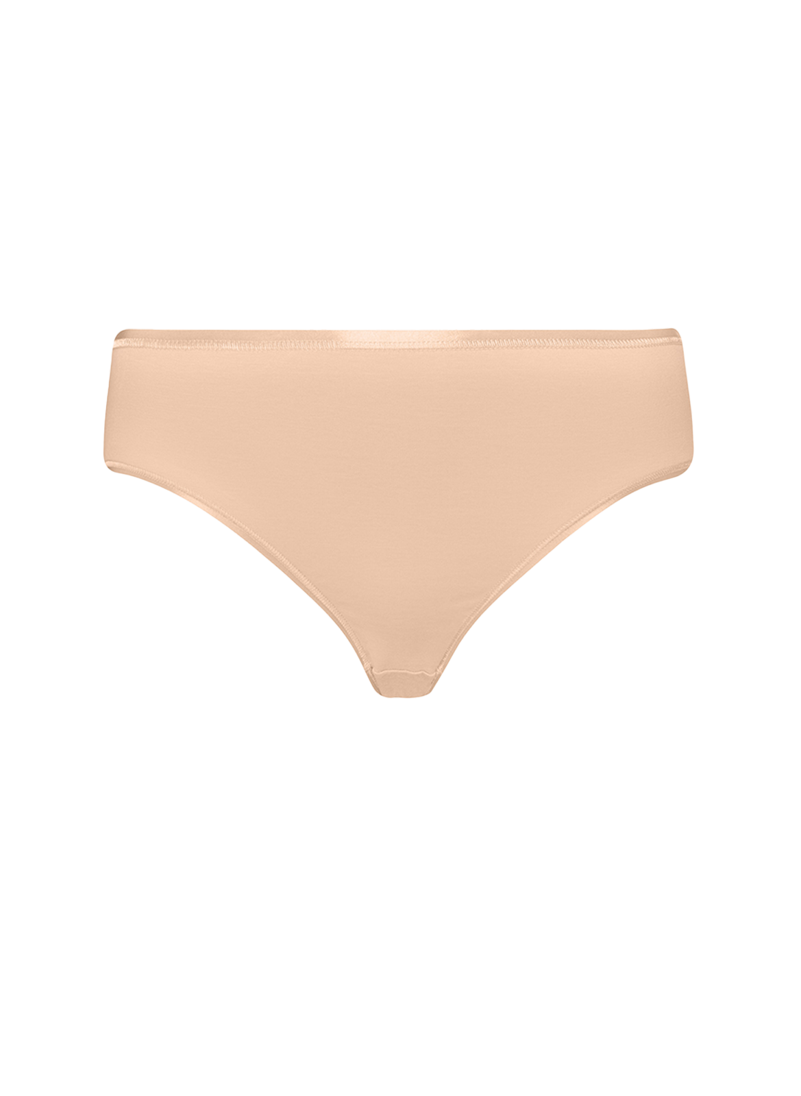 Culotte Seamless en coton HANRO Beige