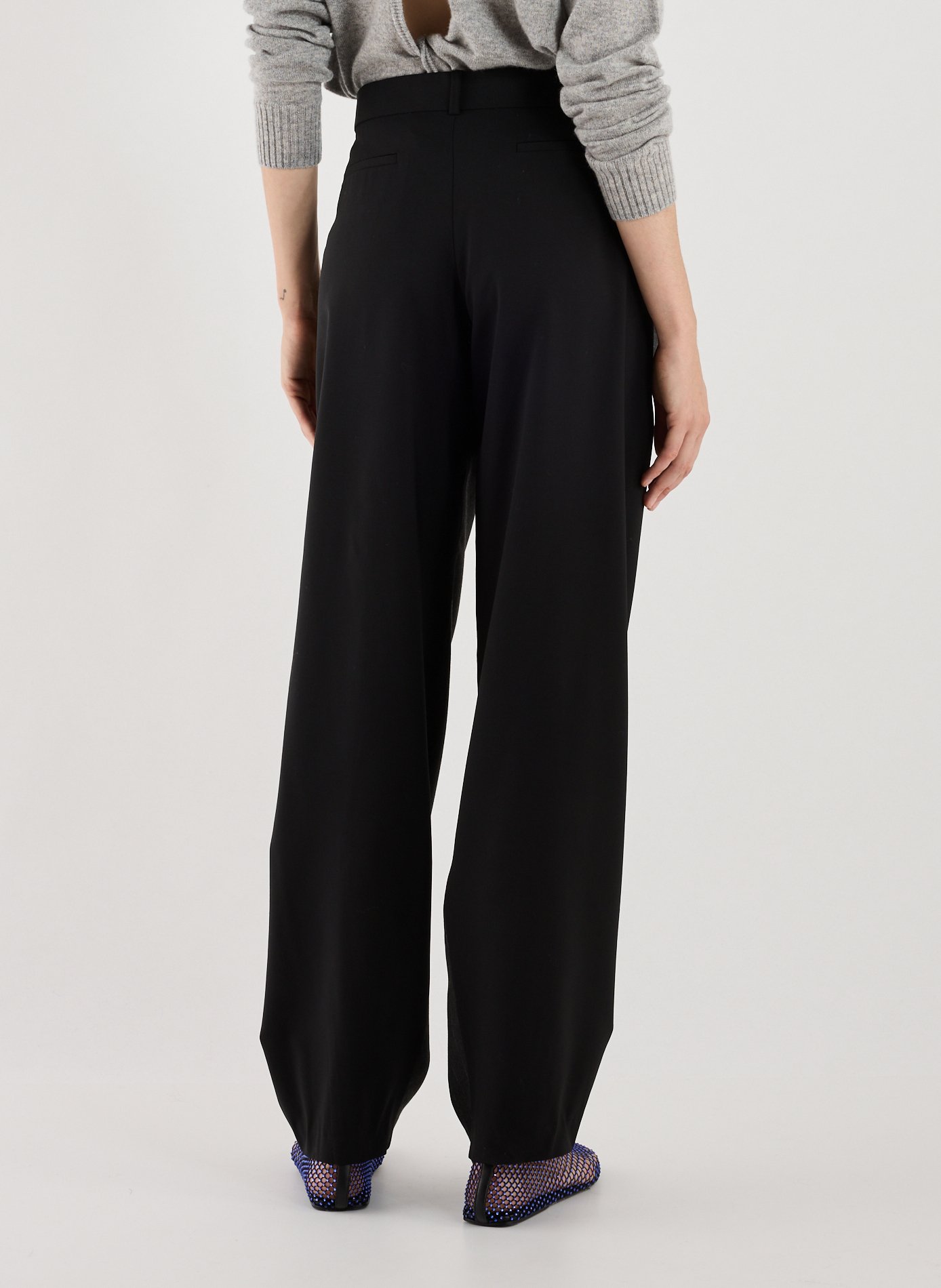 Ballerines en résille à cristaux Minette CHRISTOPHER ESBER Bleu