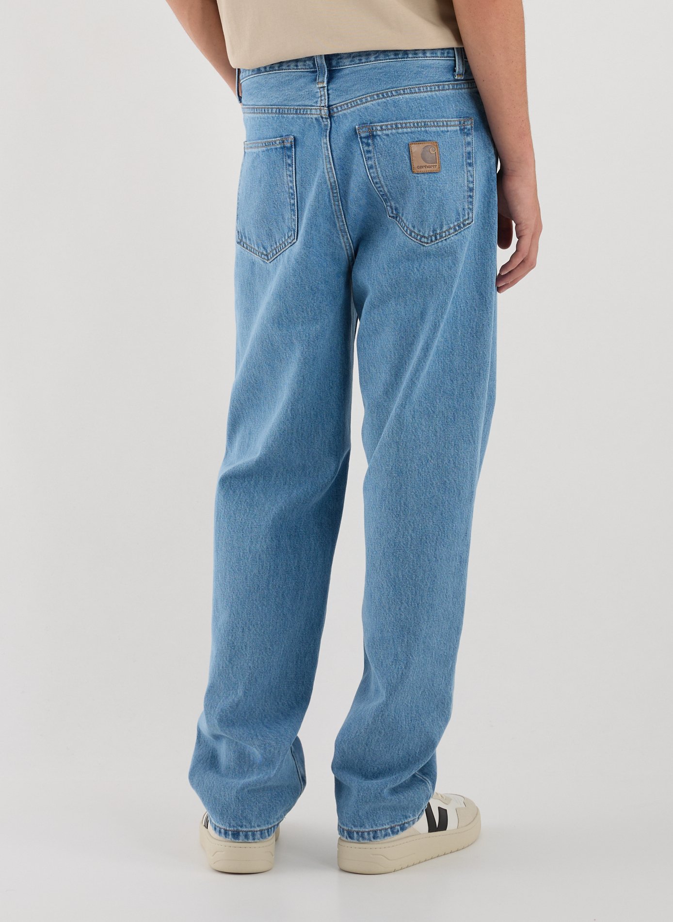 Straight cotton jeans CARHARTT WIP Blue