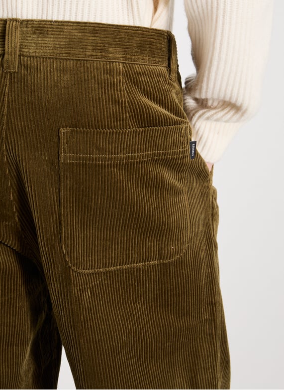 Pantalon droit en coton | Vert by LES DEUX Pantalon droit en coton Vert