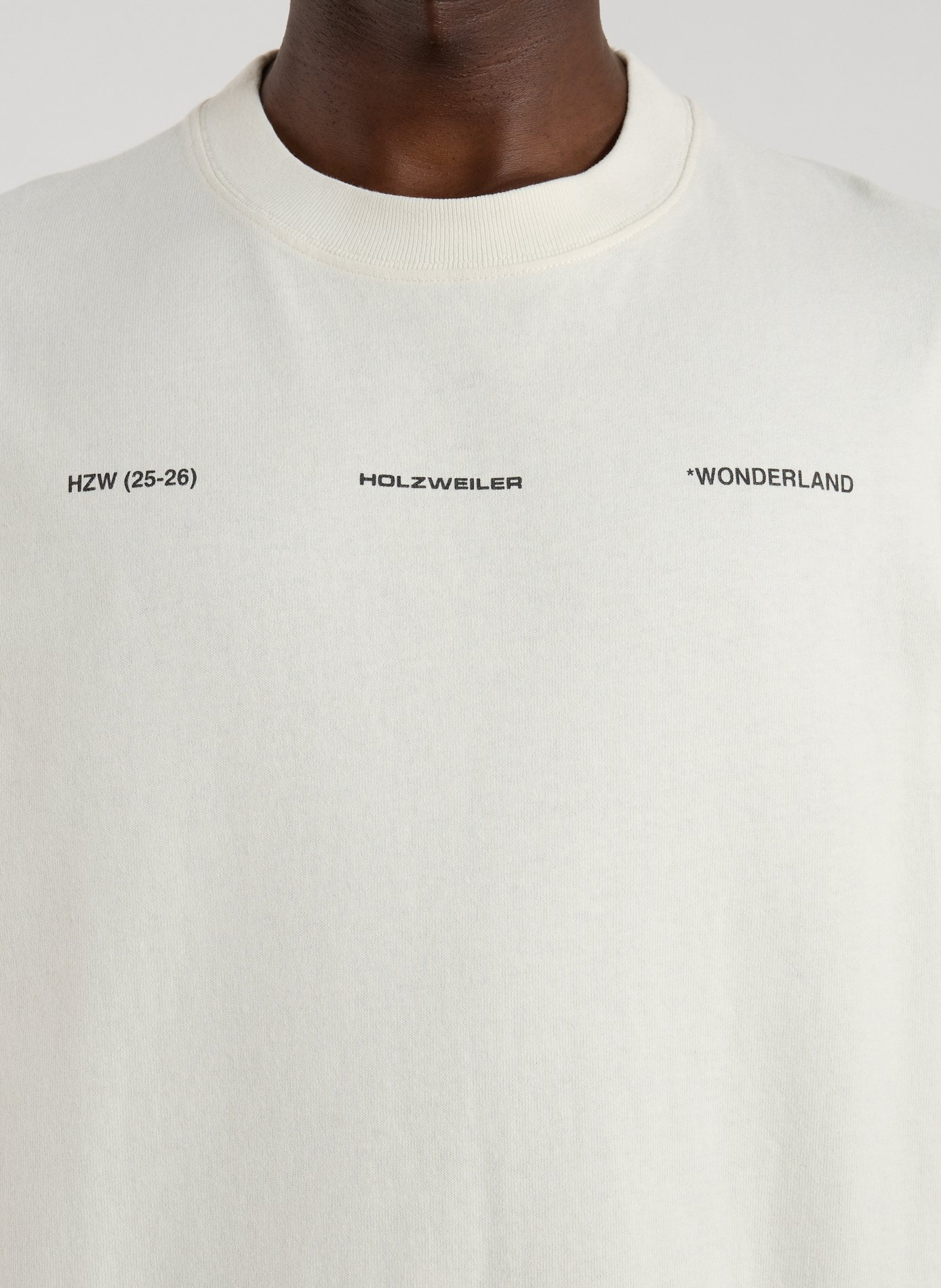 T-shirt en coton HOLZWEILER Blanc