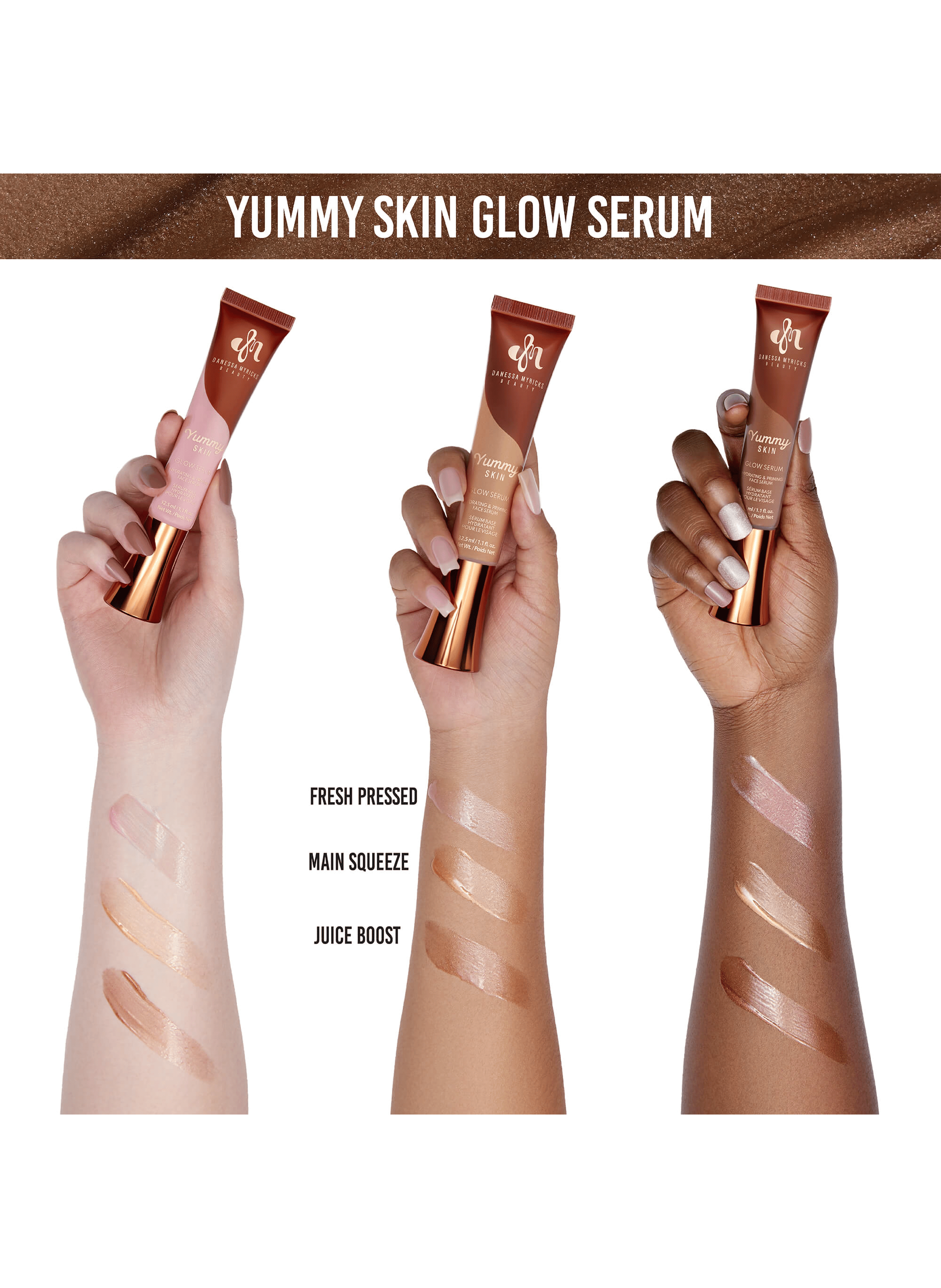 Yummy Skin Glow Serum Main Squeeze DANESSA MYRICKS No color
