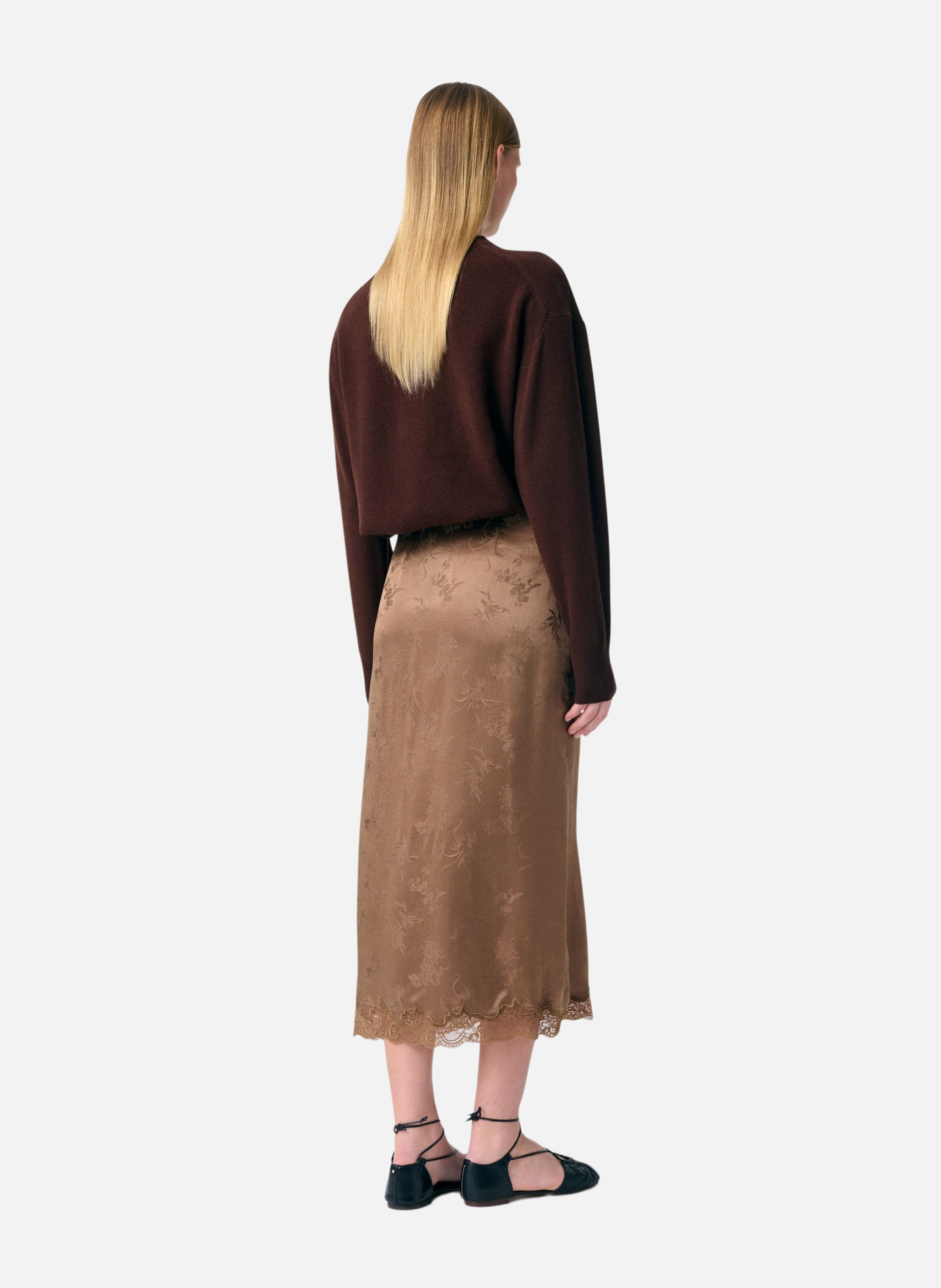 Jupe geraldina VANESSA BRUNO Marron