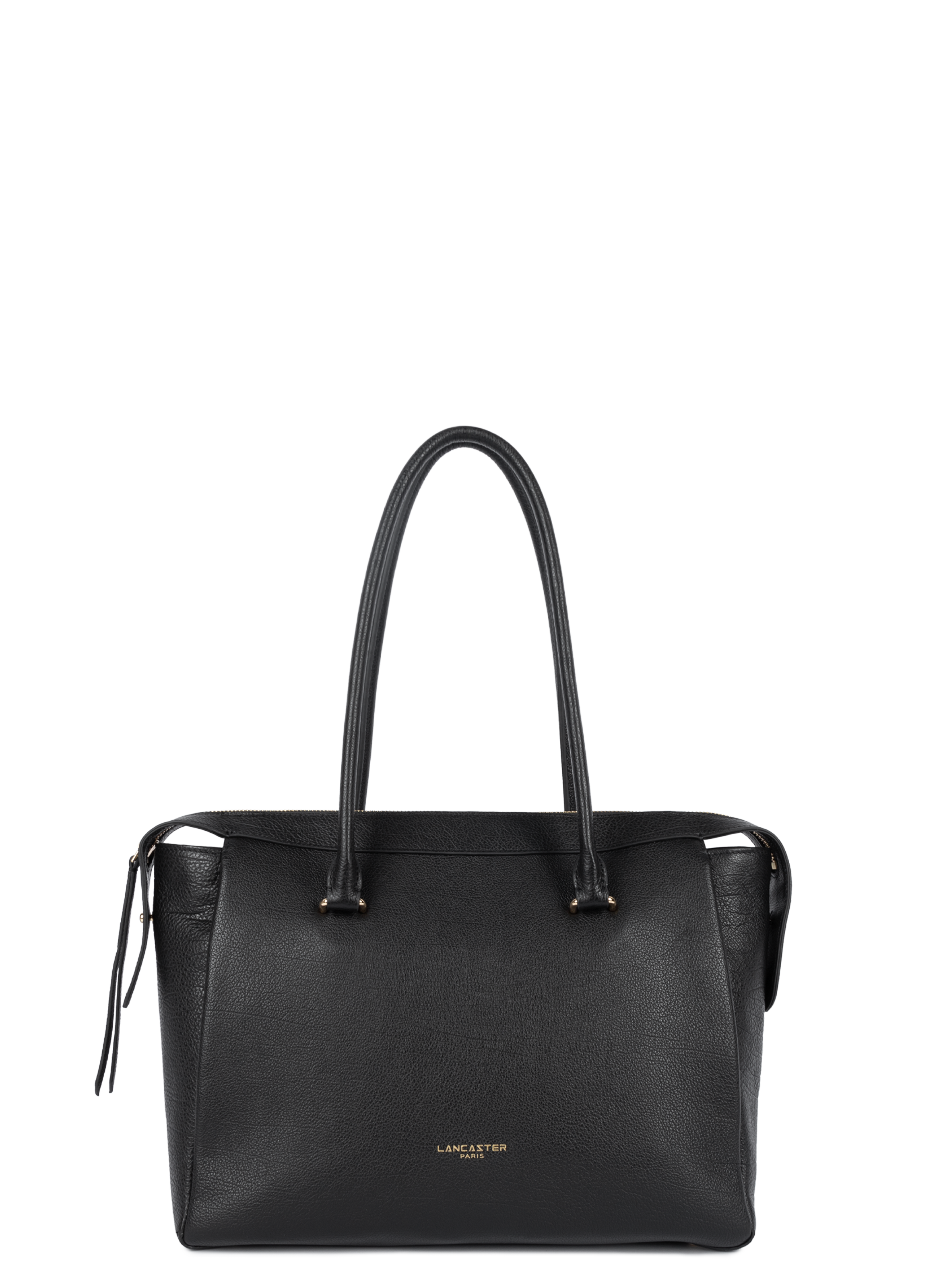 LANCASTER Sac cabas épaule - dune Noir