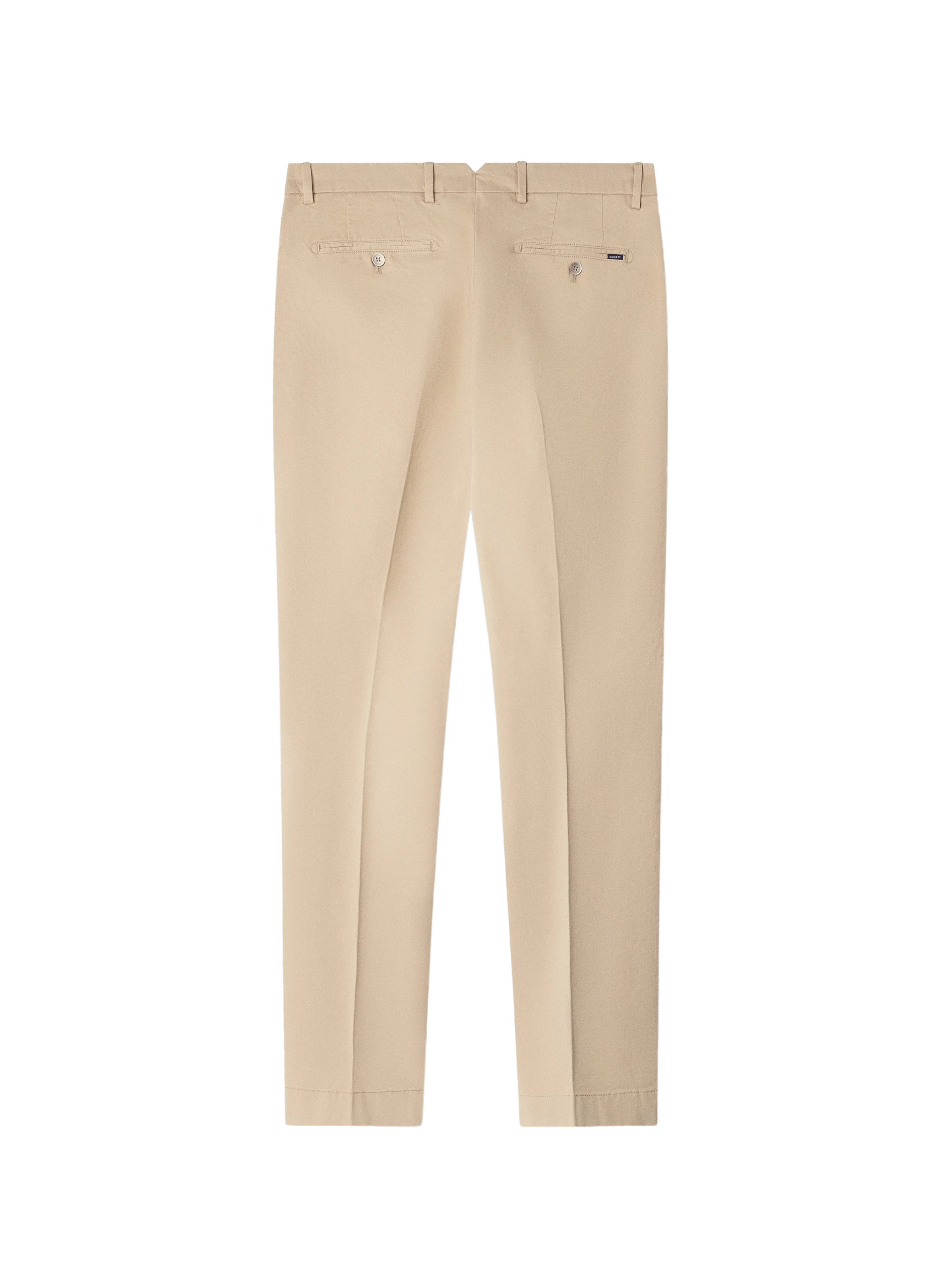 Pantalon chino en coton mélangé HACKETT Beige