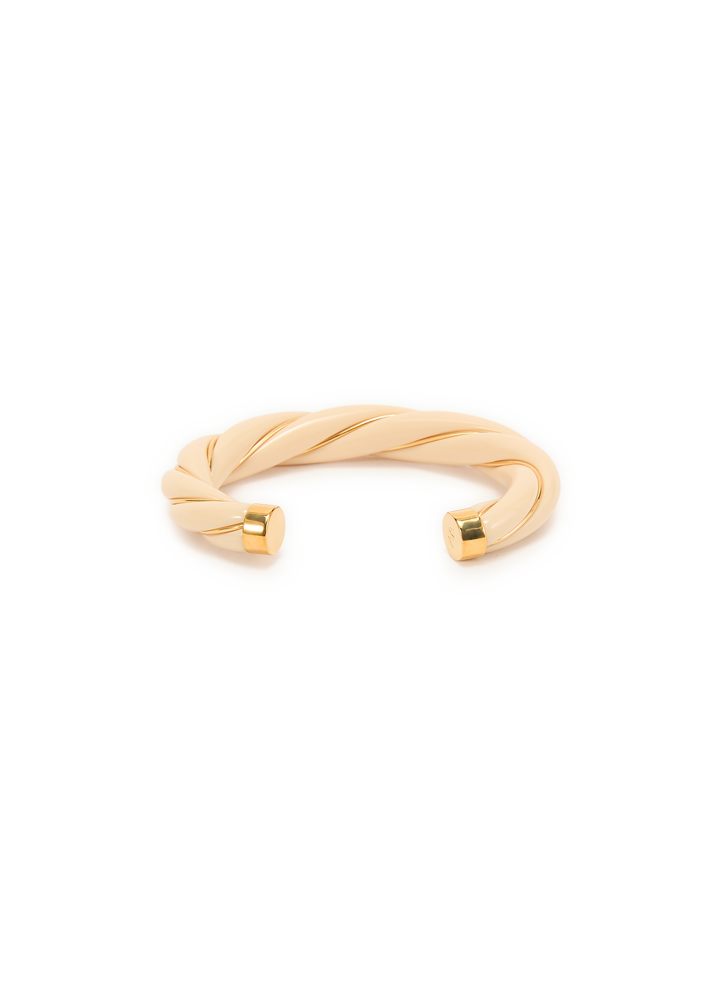 Boucles d'oreille Diana AURELIE BIDERMANN Blanc